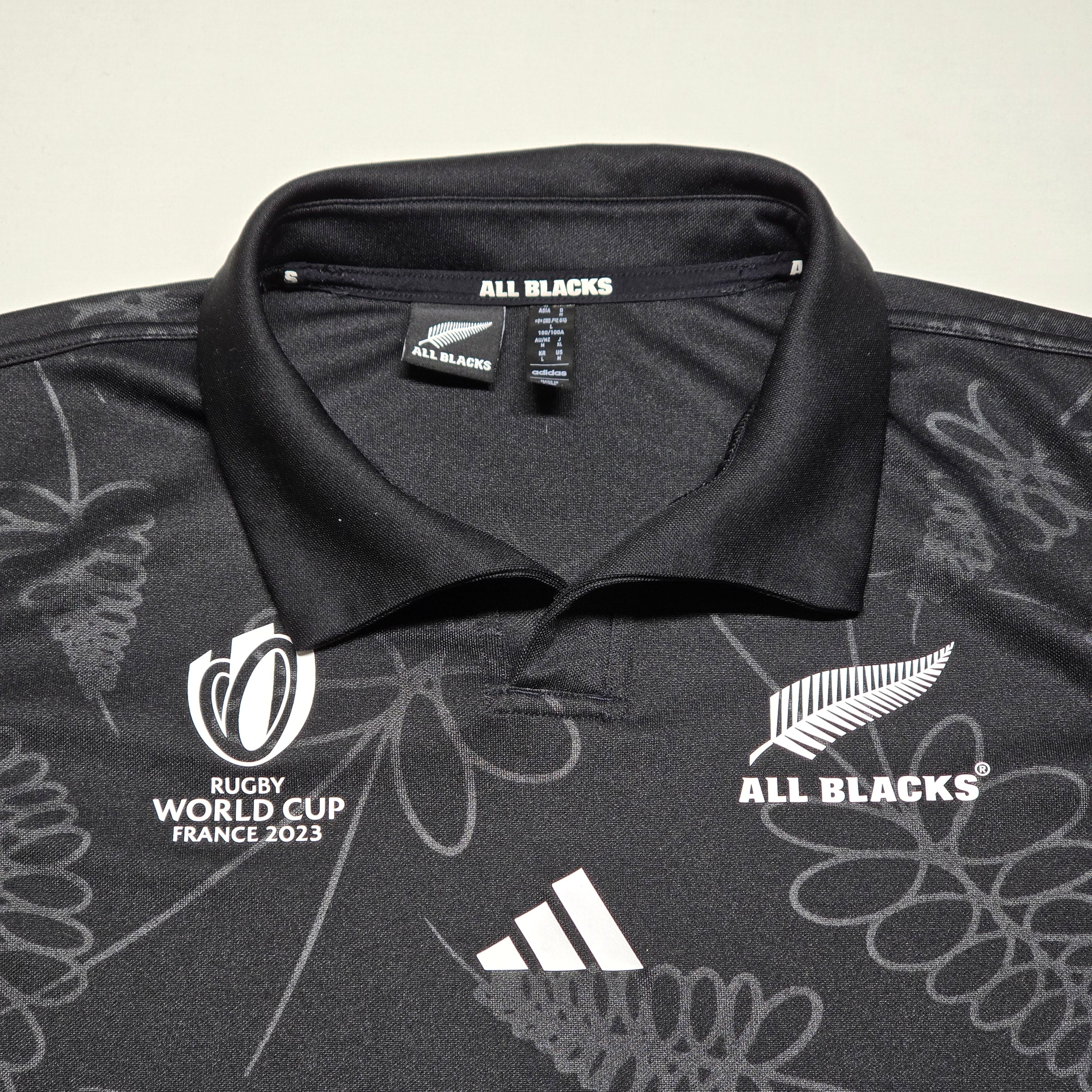 All Blacks 2023 RWC Home Jersey - Medium