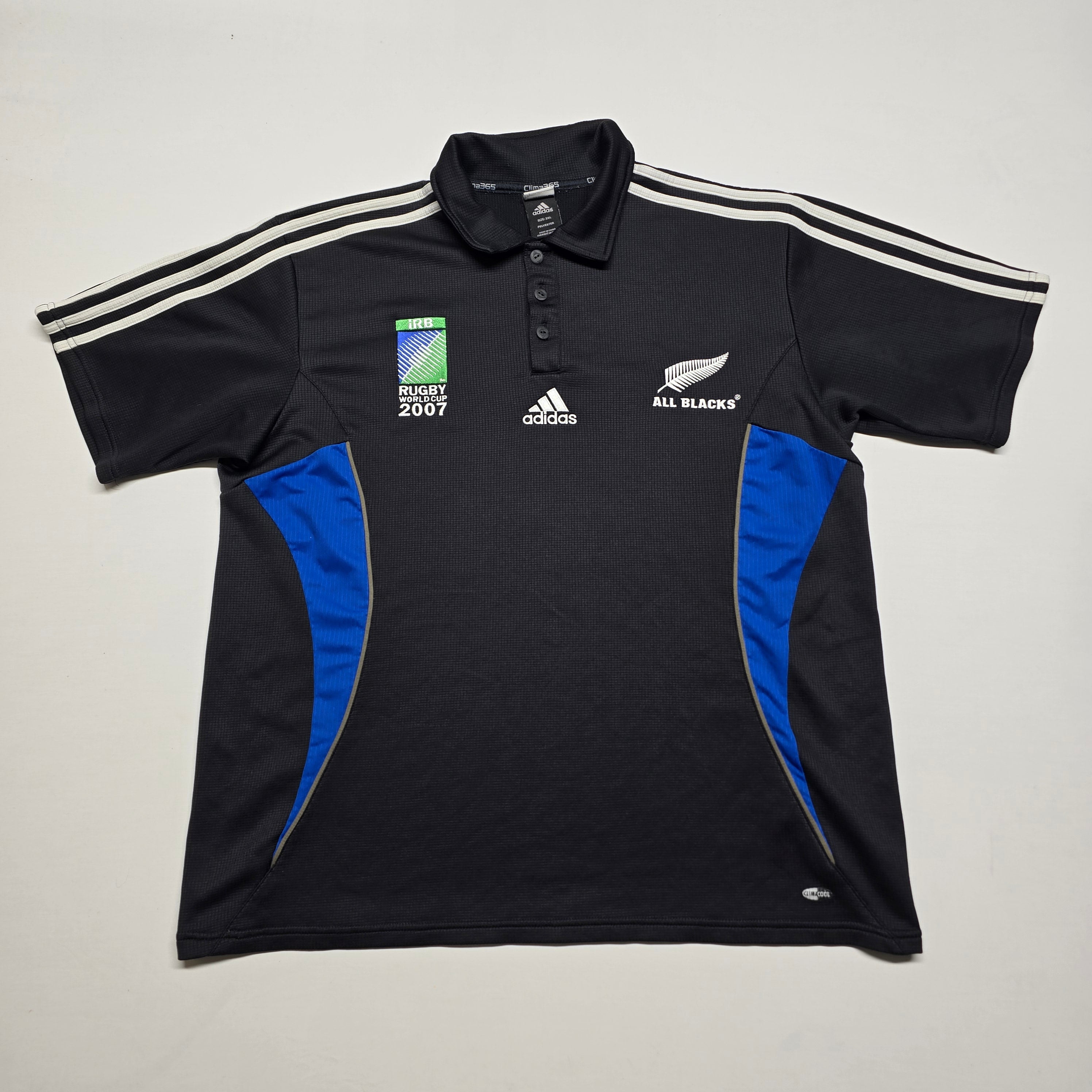 All Blacks 2007 RWC Polo - 2XL – Seized Vintage
