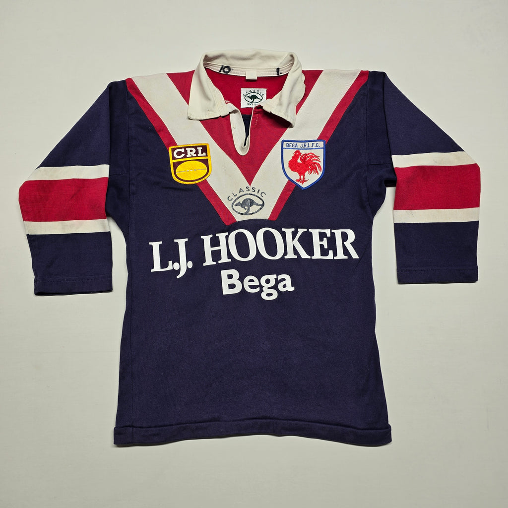 Bega Roosters J.R.L.F.C #1 Jersey - Boys Large