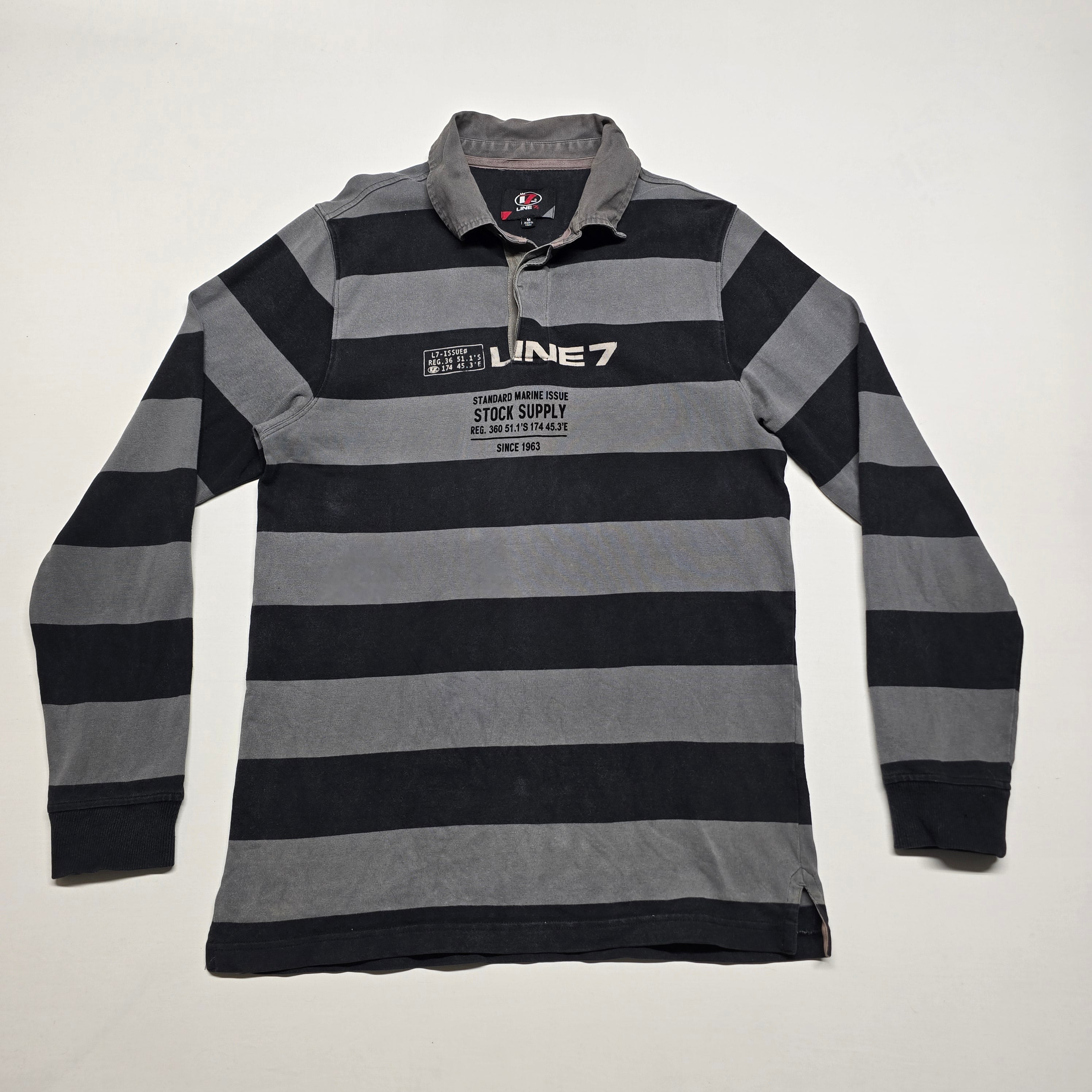 Line7 Long-Sleeve Rugby Jersey - Medium