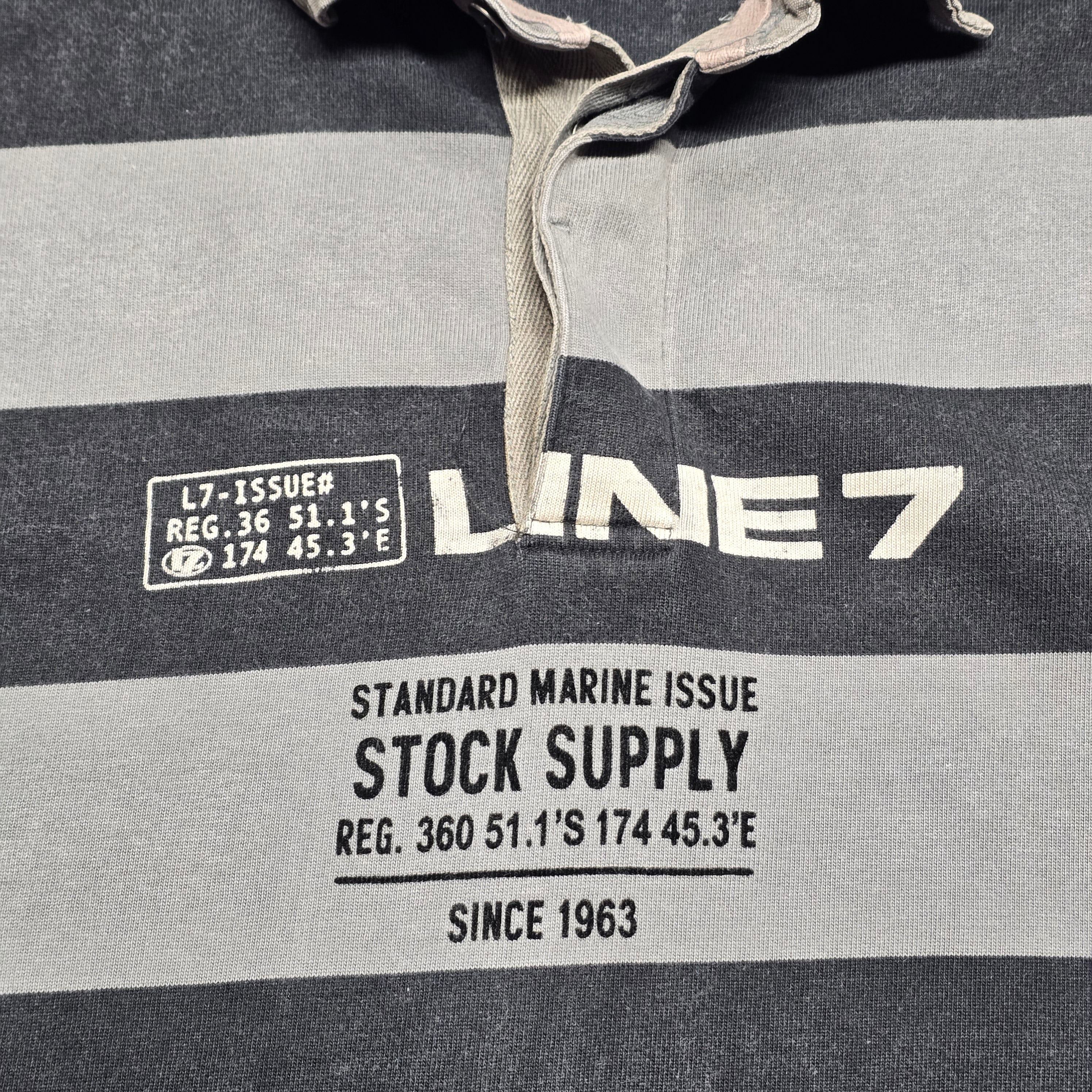 Line7 Long-Sleeve Rugby Jersey - Medium