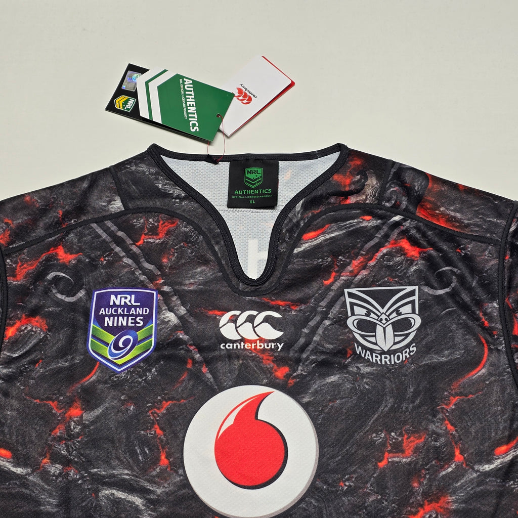 NZ Warriors 2017 Nines Jersey (BNWT'S) - XL