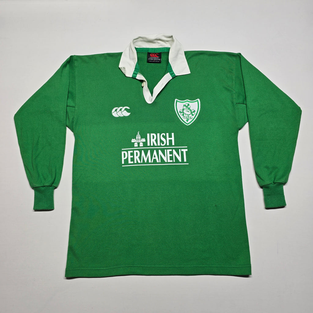 Ireland 2001 Long-Sleeve Rugby Jersey - Medium