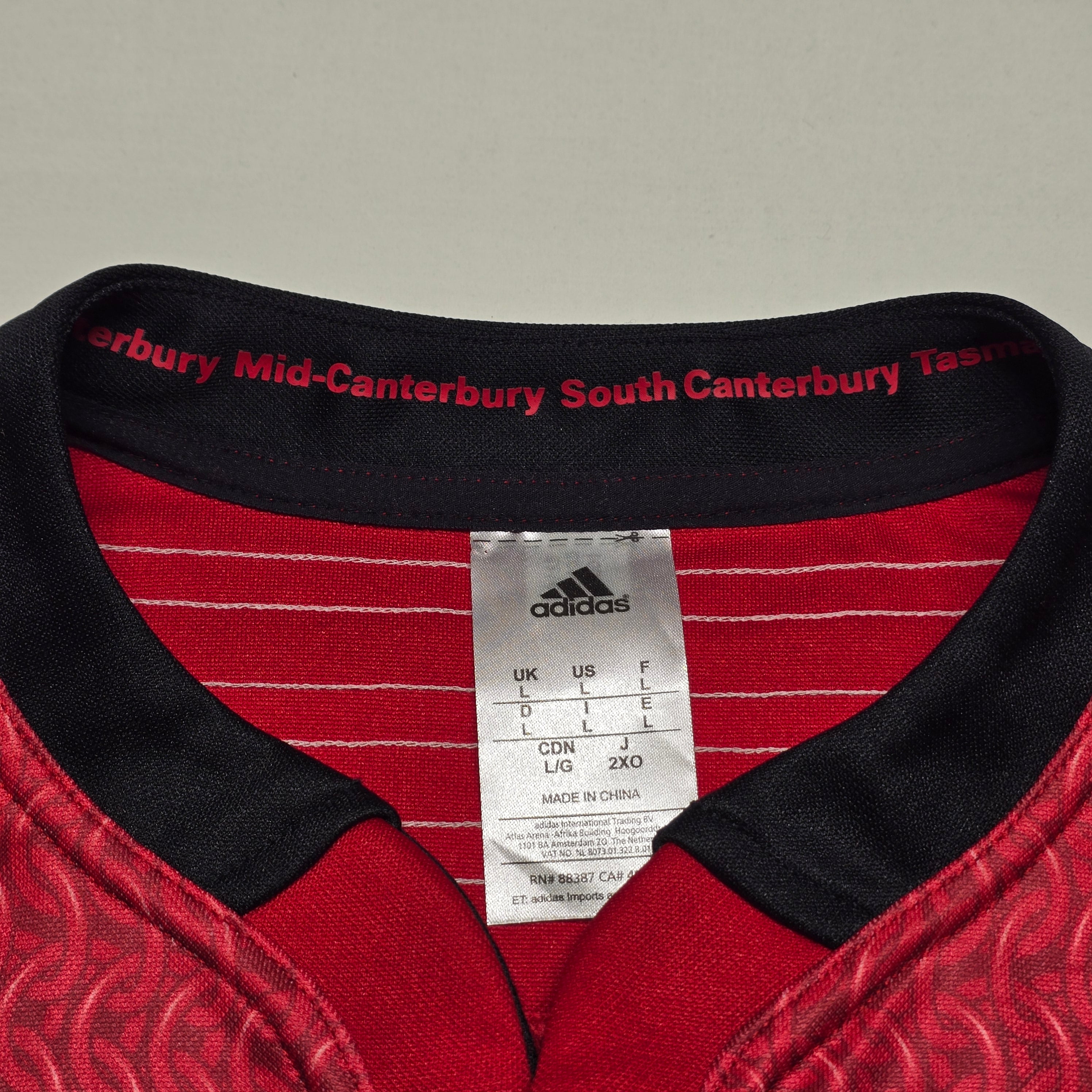 Crusaders 2014/15 Home Jersey (Signed by Richie McCaw) - Large