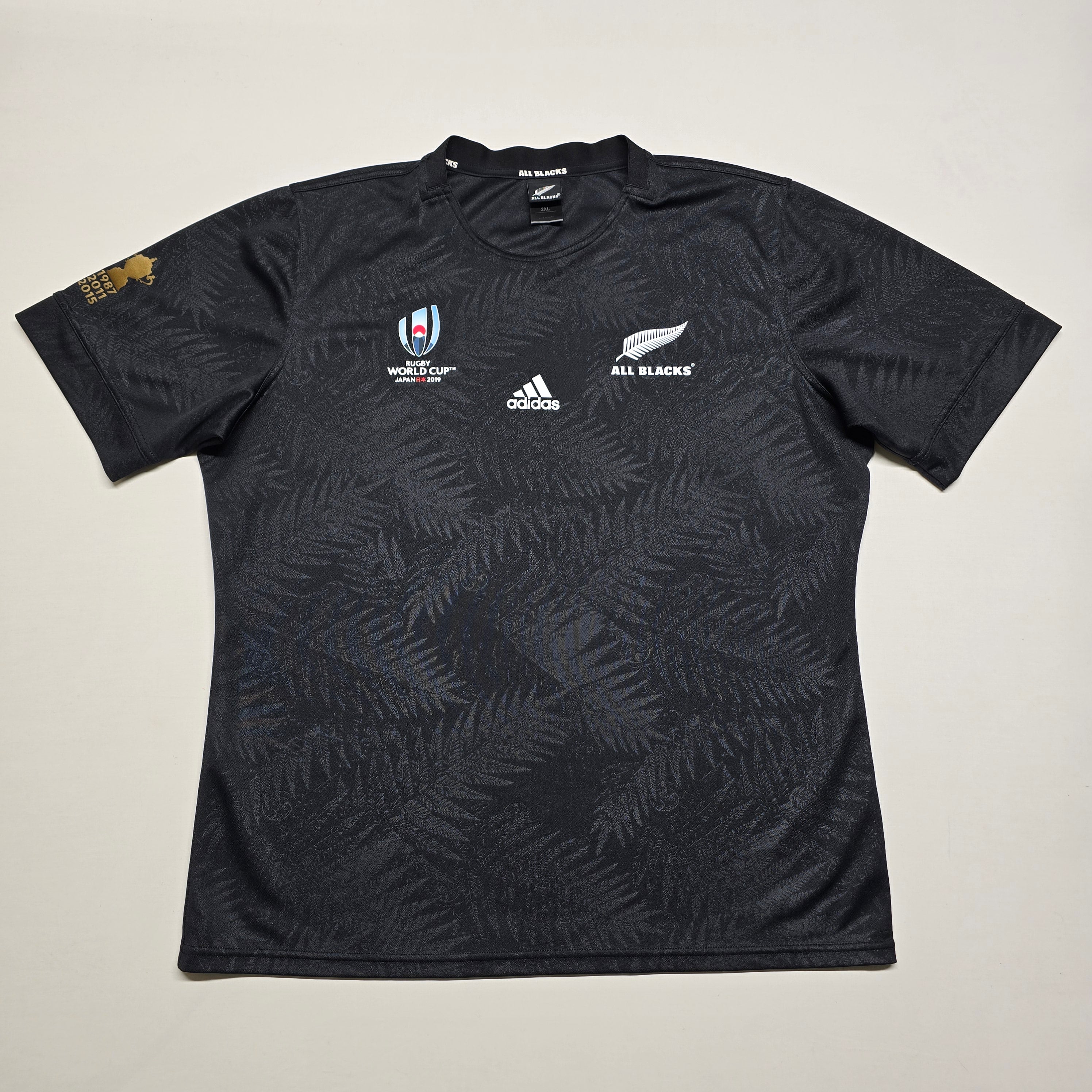 All Blacks 2019 RWC Home Jersey - 2XL