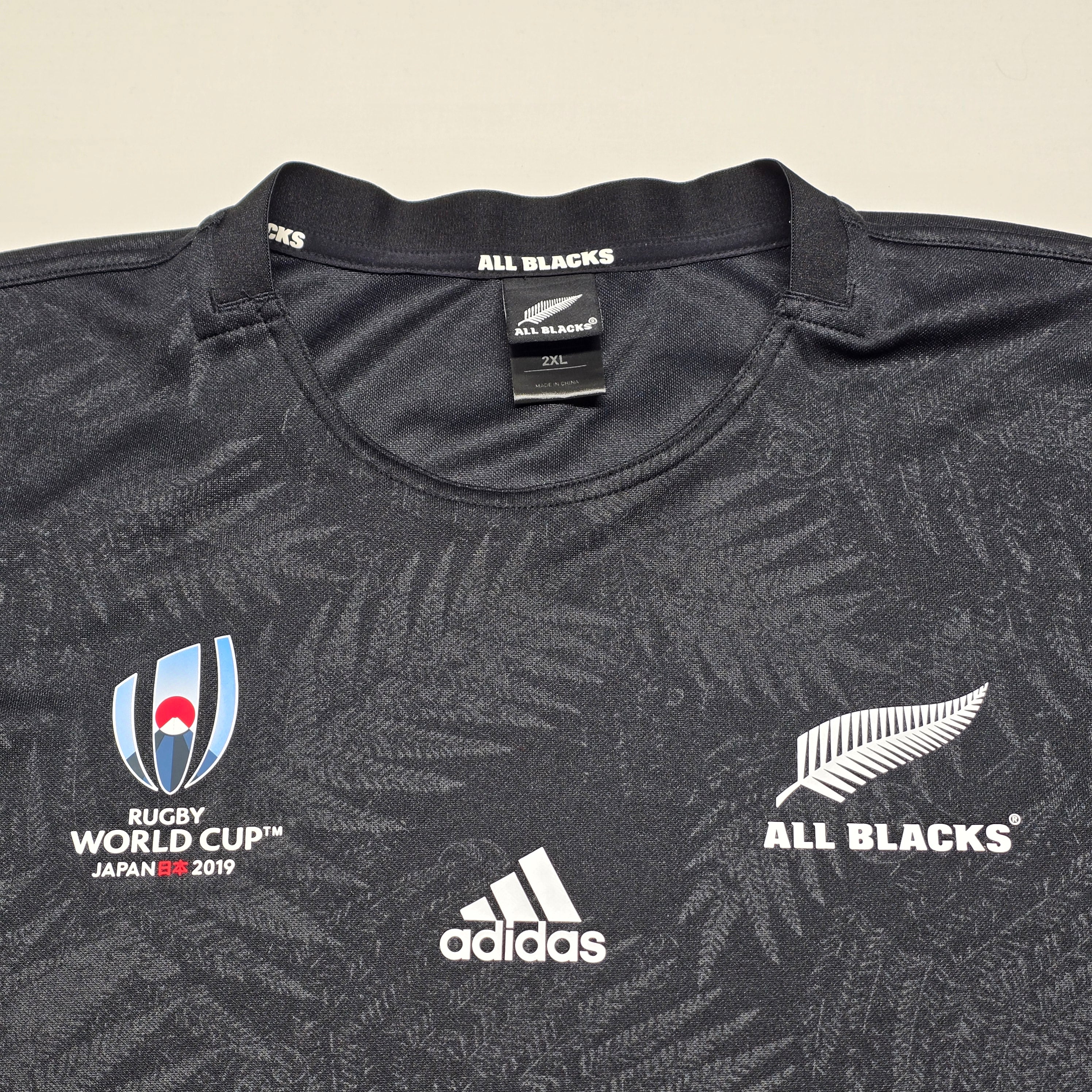 All Blacks 2019 RWC Home Jersey - 2XL