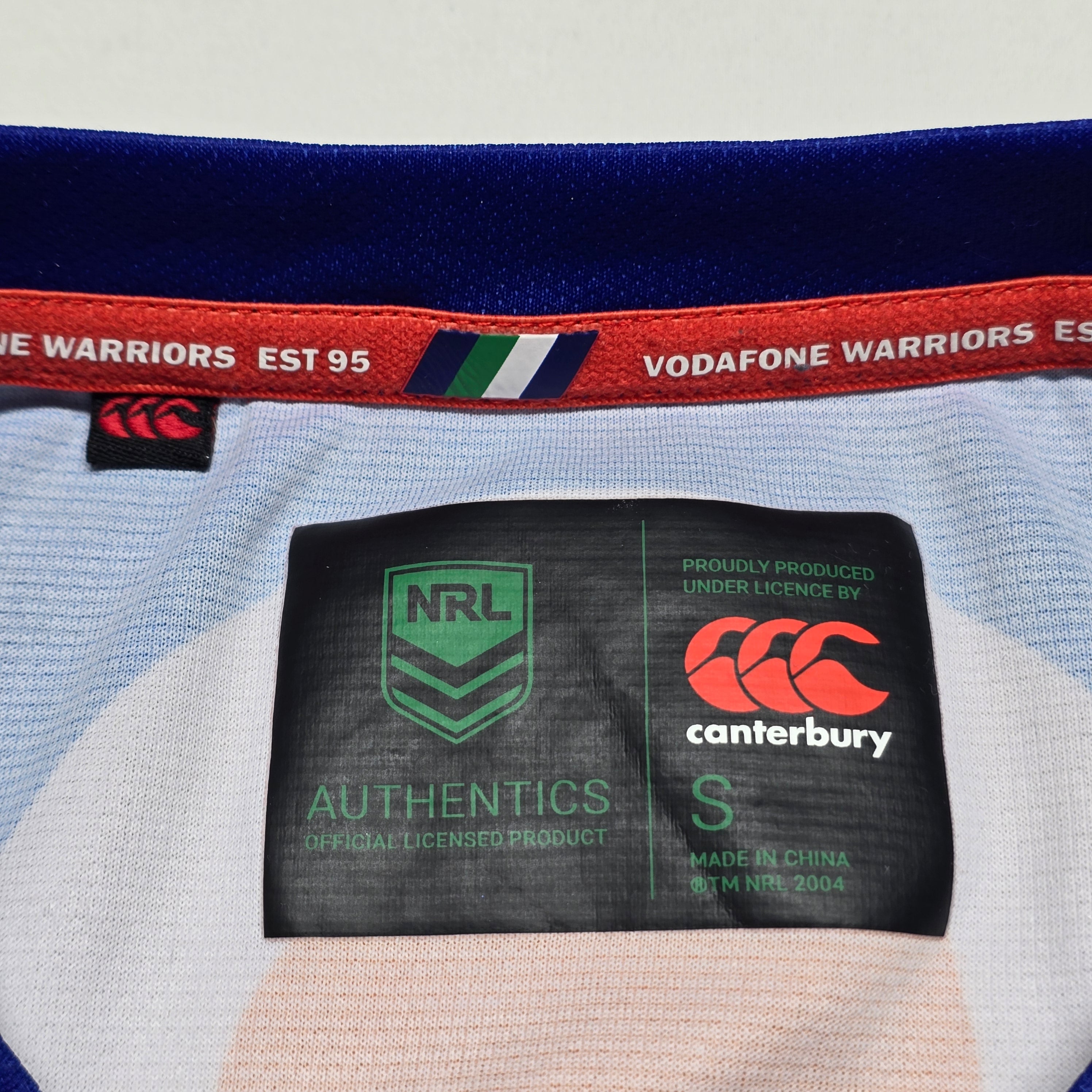 NZ Warriors 2020 Training T-Shirt - Small