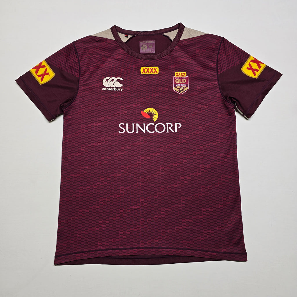 QLD Maroons Training T-Shirt - Large