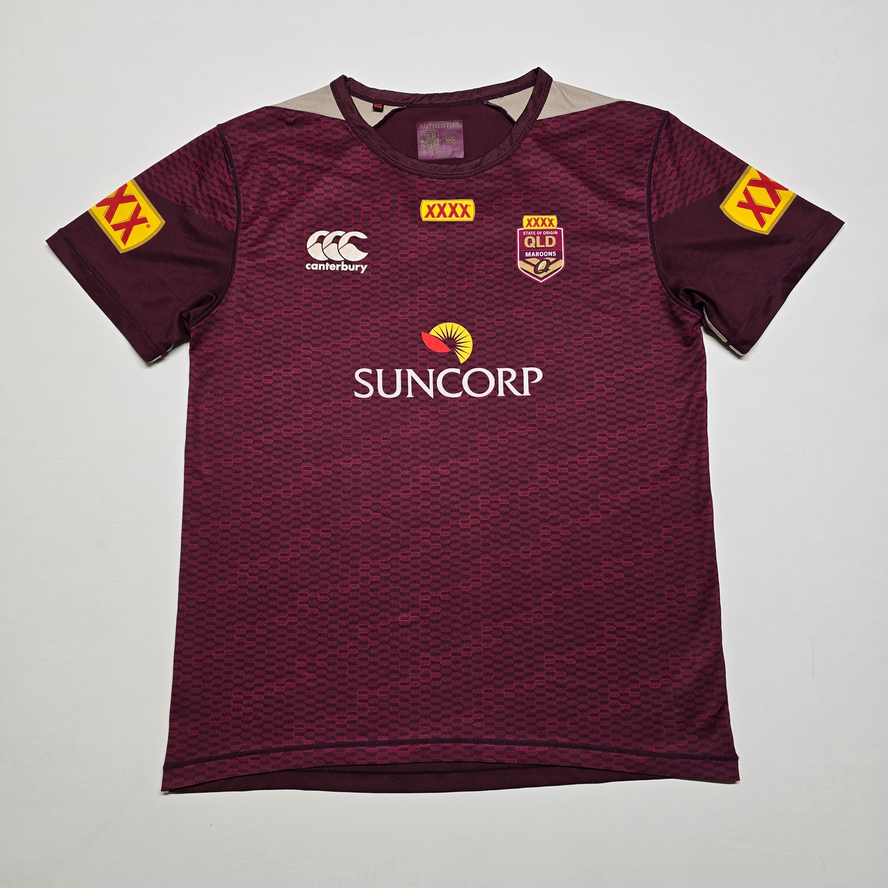 QLD Maroons Training T-Shirt - Large