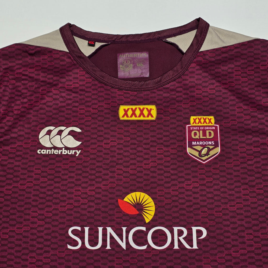 QLD Maroons Training T-Shirt - Large
