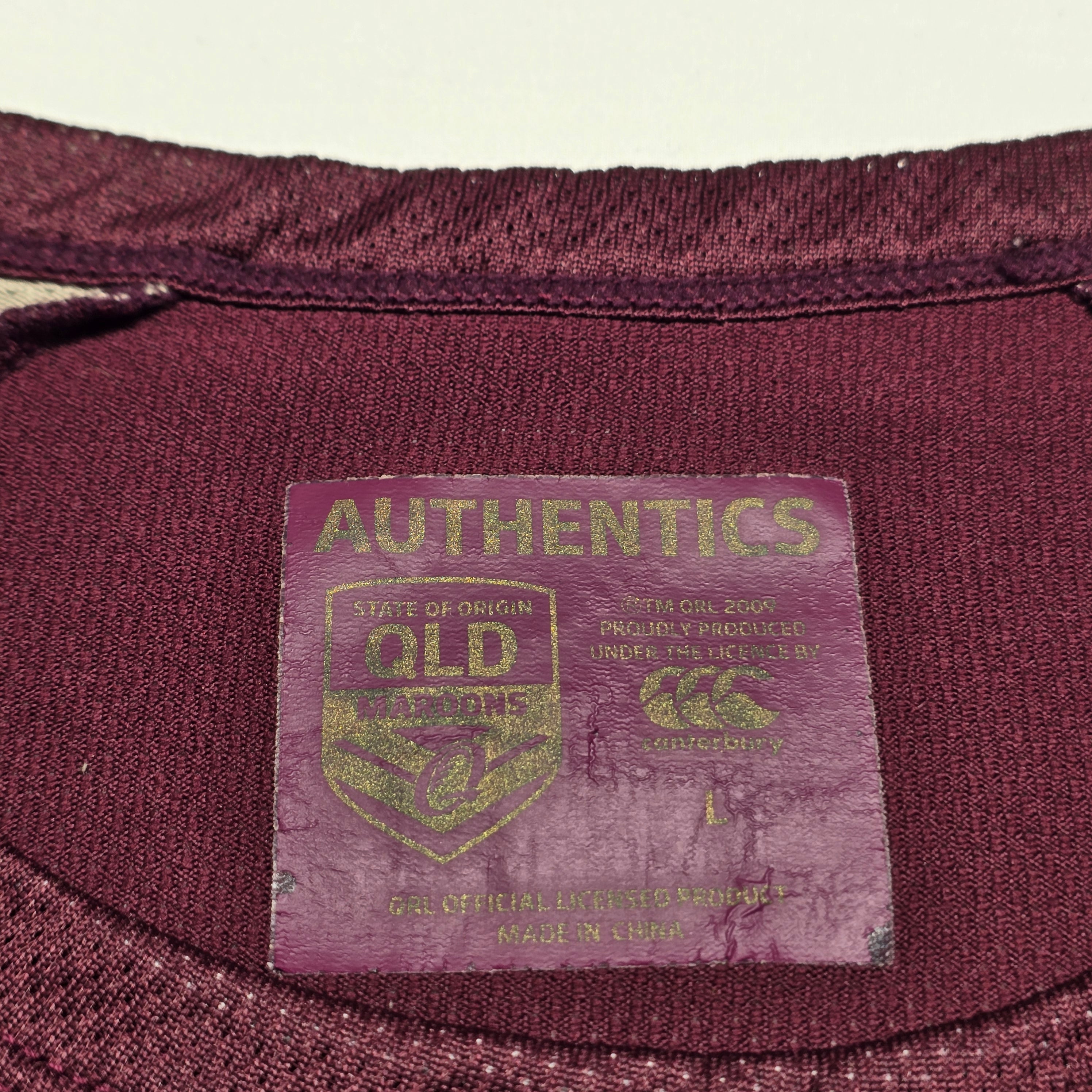 QLD Maroons Training T-Shirt - Large
