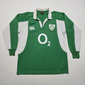 Ireland Rugby 2007 Home Long-Sleeve Jersey - Medium