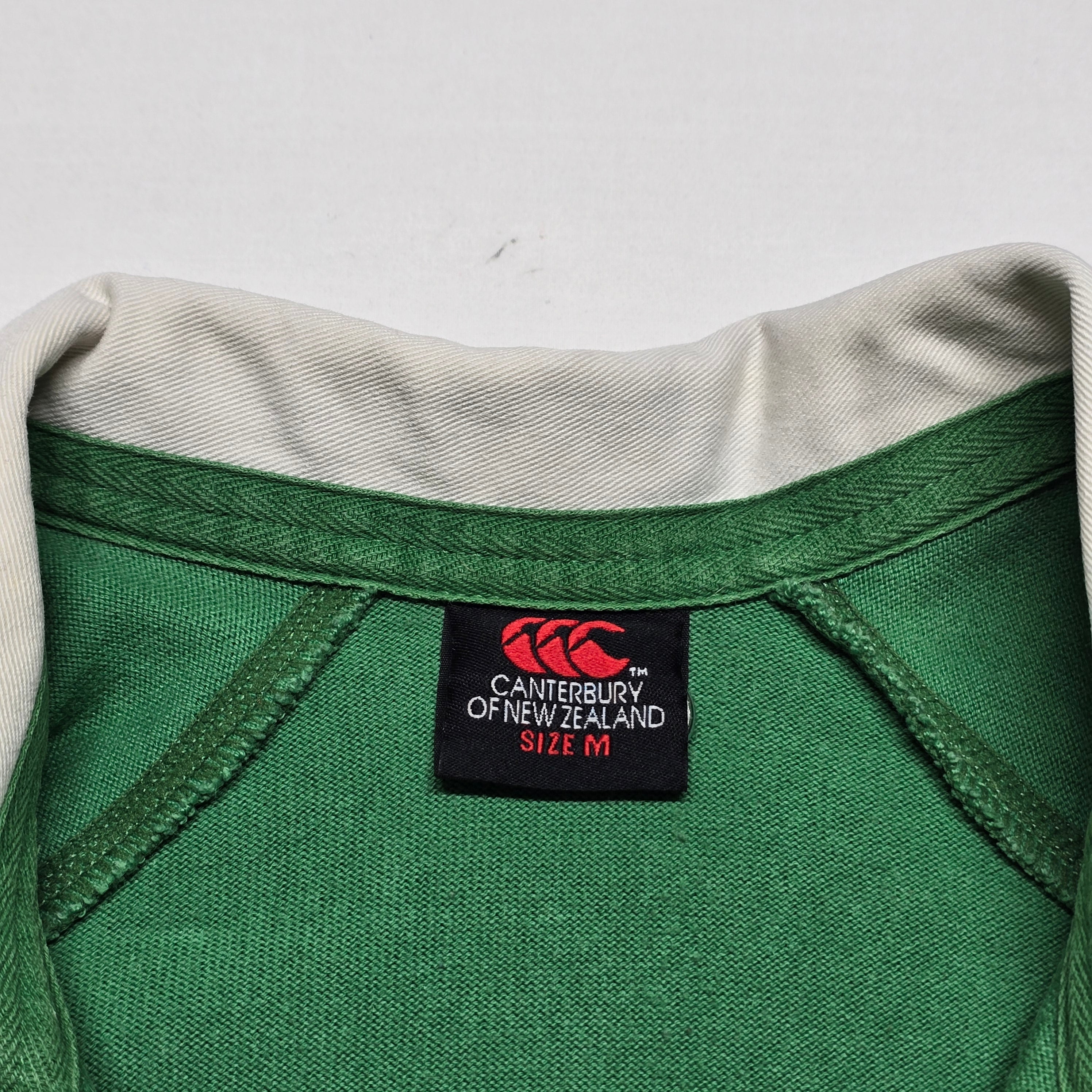 Ireland Rugby 2007 Home Long-Sleeve Jersey - Medium