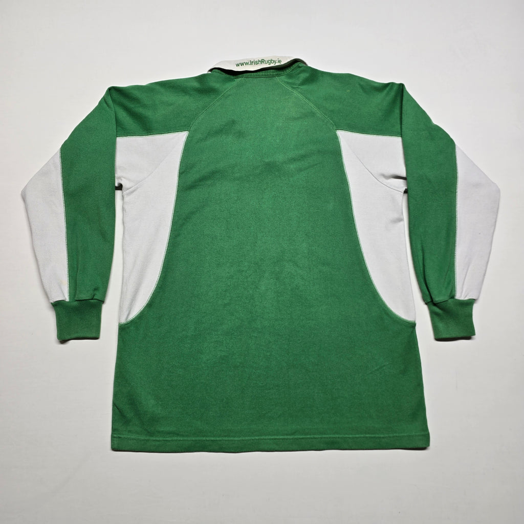 Ireland Rugby 2007 Home Long-Sleeve Jersey - Medium