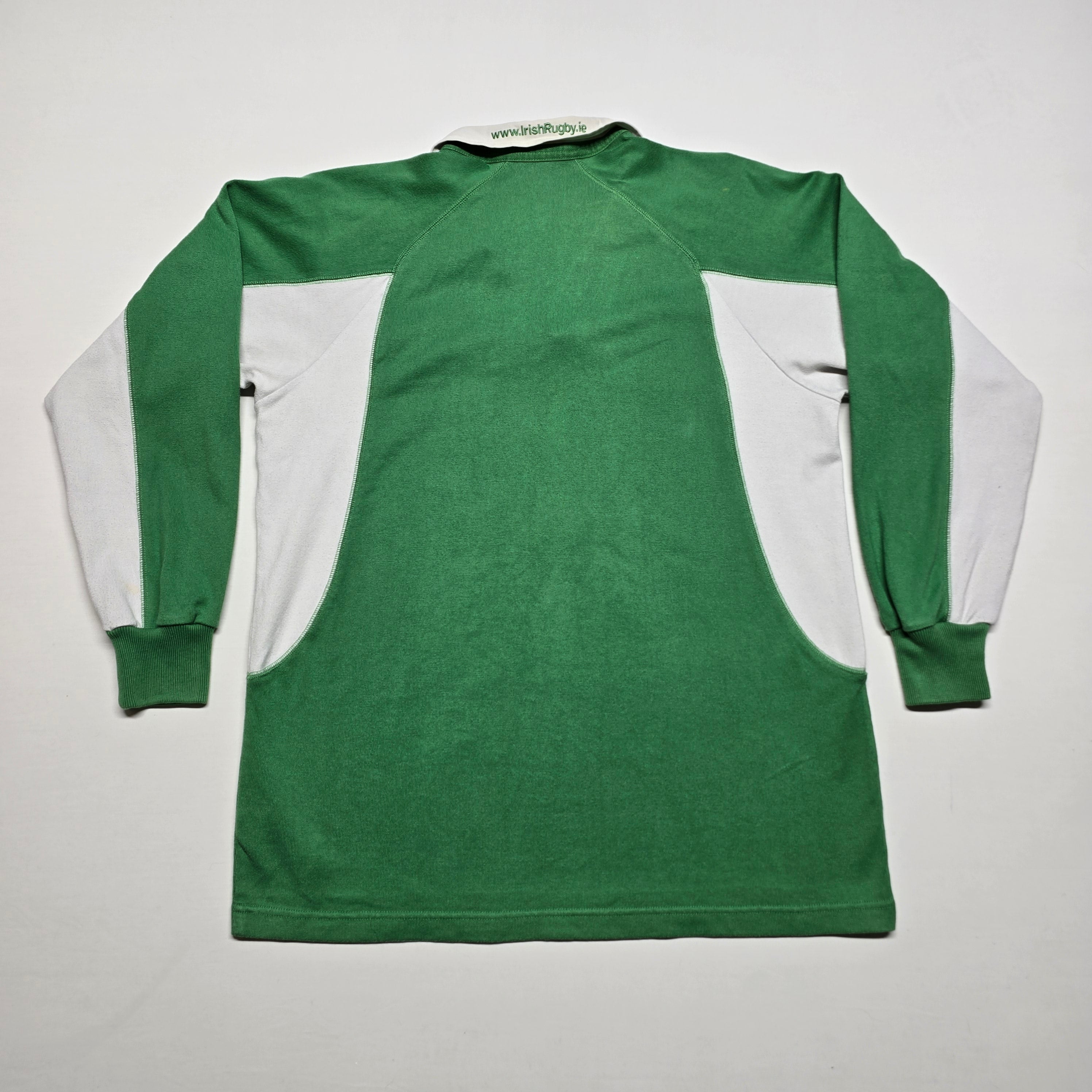 Ireland Rugby 2007 Home Long-Sleeve Jersey - Medium