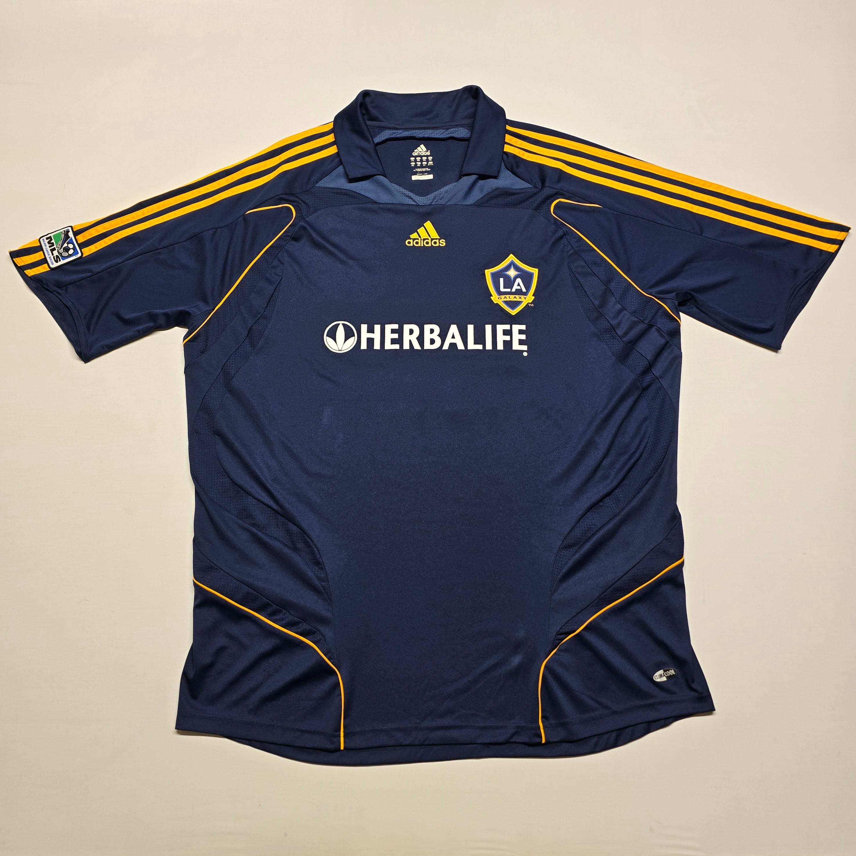 LA Galaxy 2007 Away David Beckham Shirt - 2XL