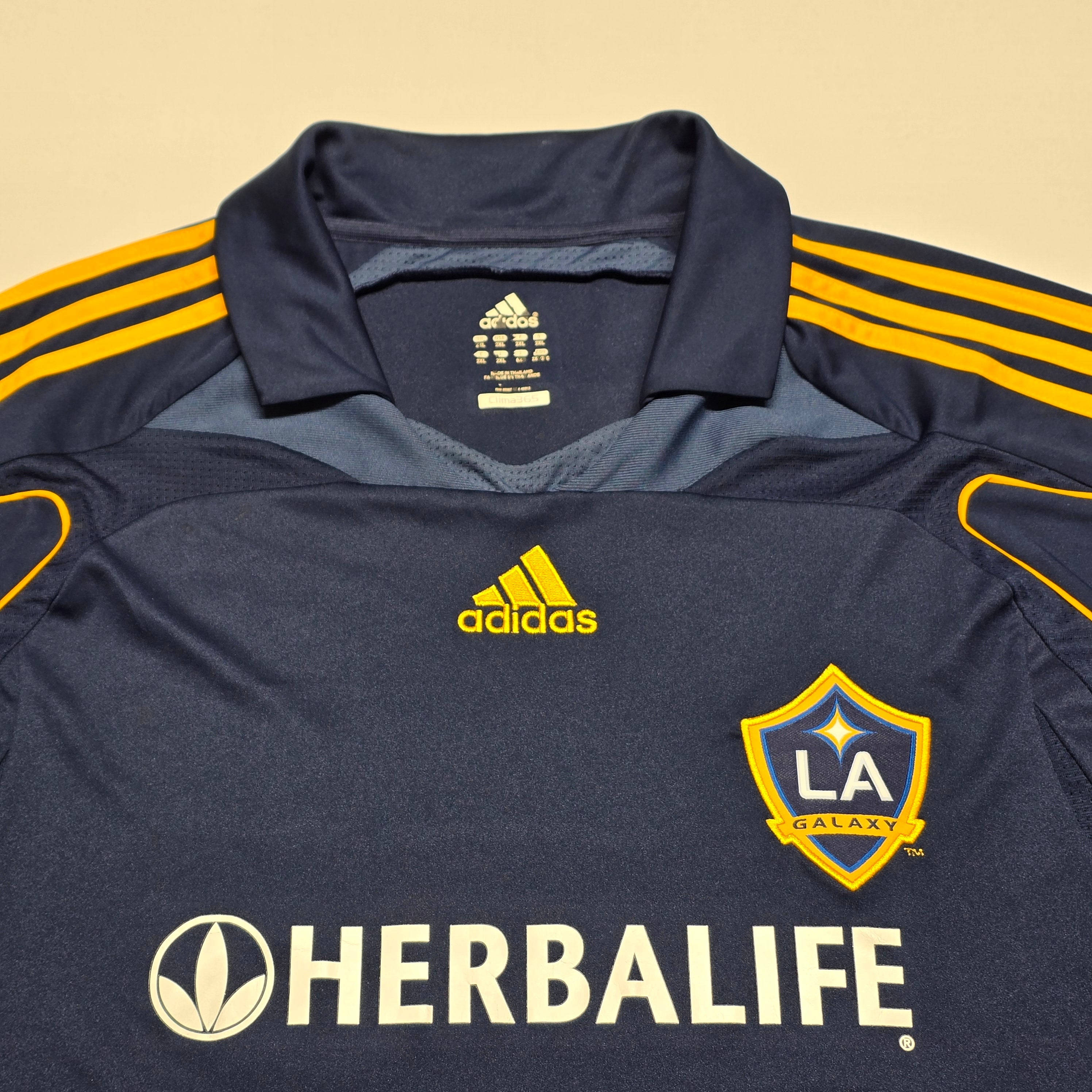 LA Galaxy 2007 Away David Beckham Shirt - 2XL