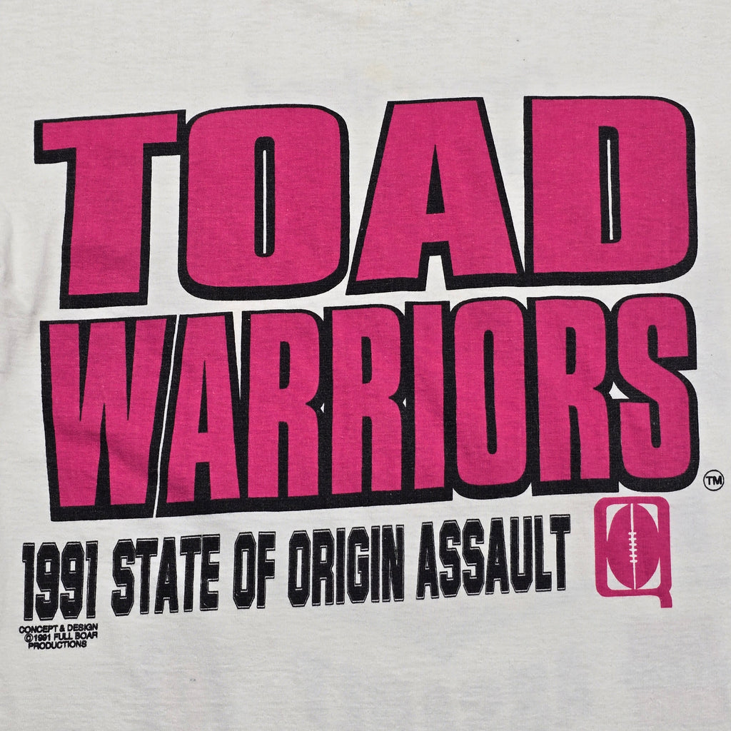 QLD Maroons 1991 T-shirt - XS/Small