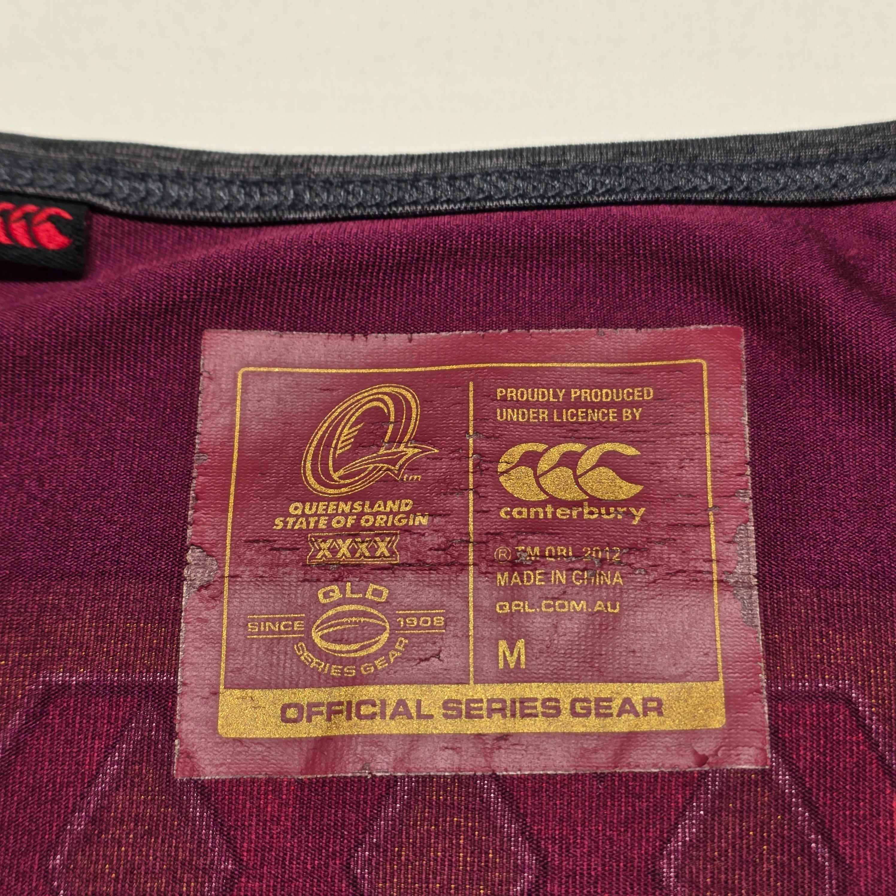 QLD Maroons Singlet - Medium