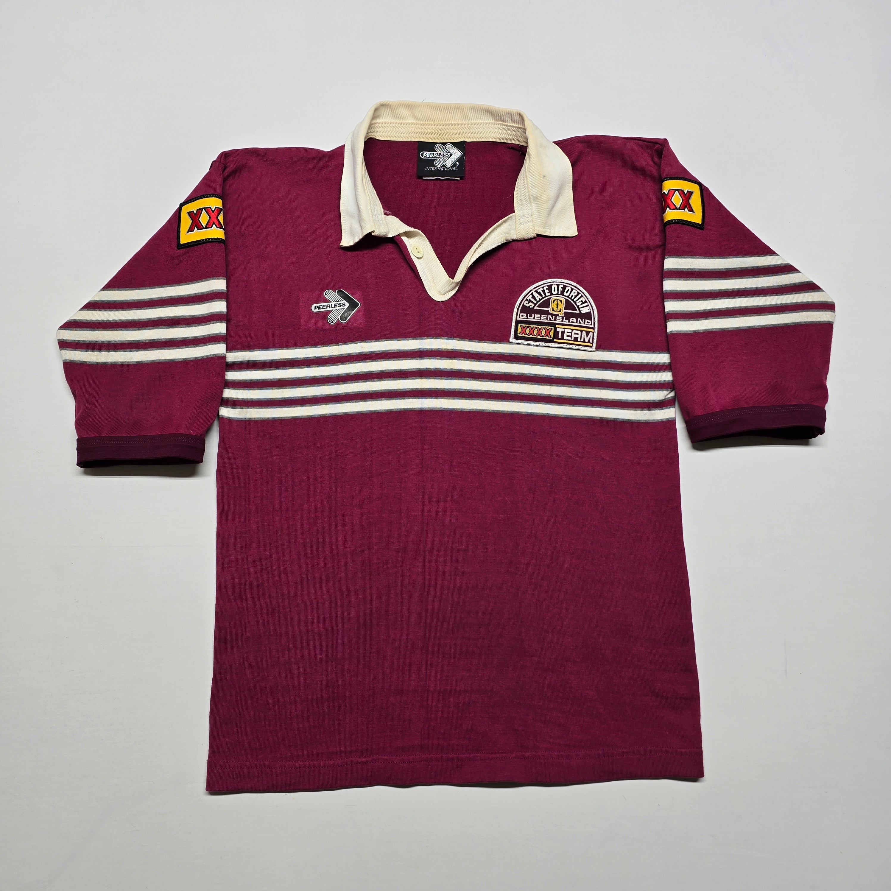 QLD Maroons 1990's Jersey - "Medium" (XS/Small)