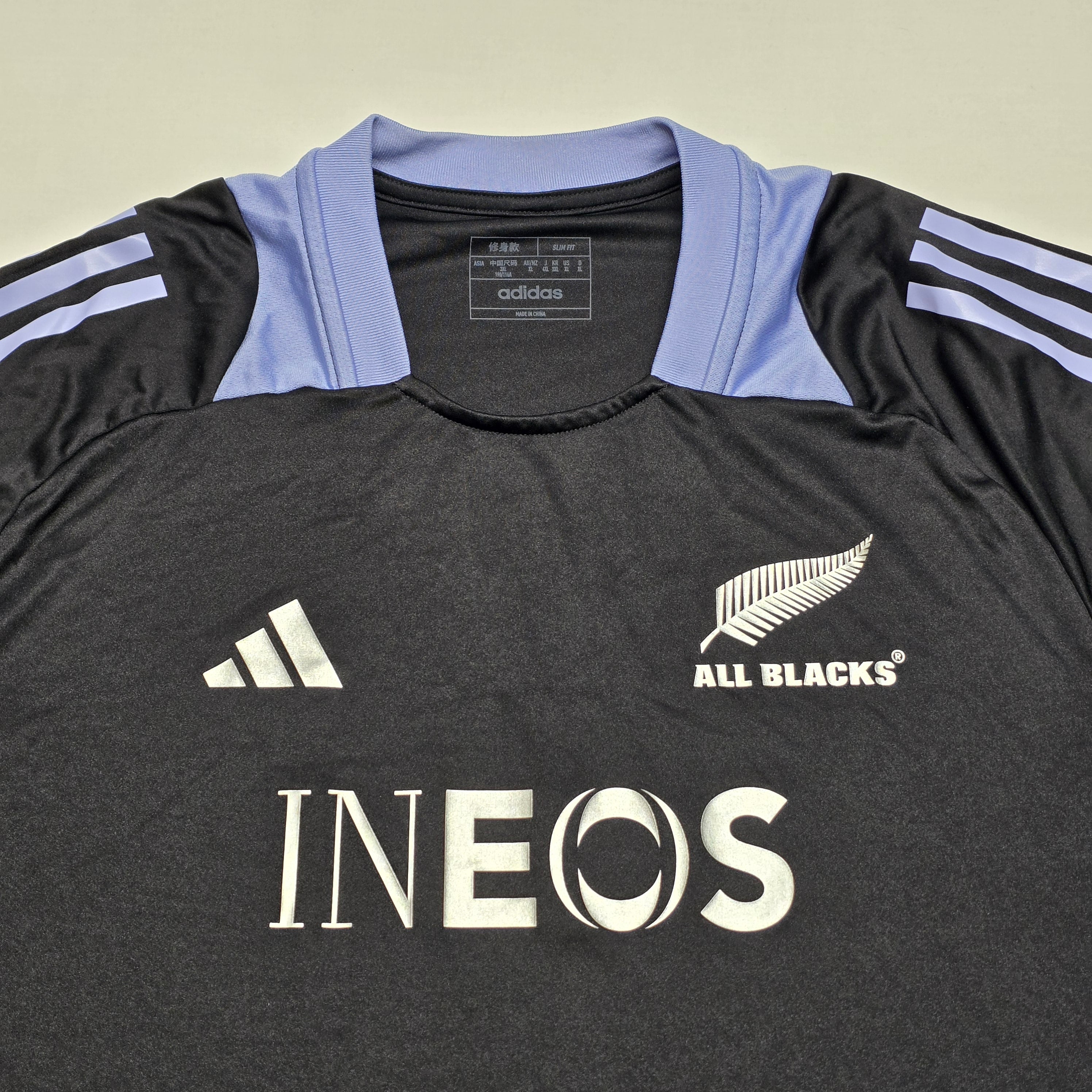 All Blacks 2024 Training T-shirt (Player Issued/Sevu Reece) - XL