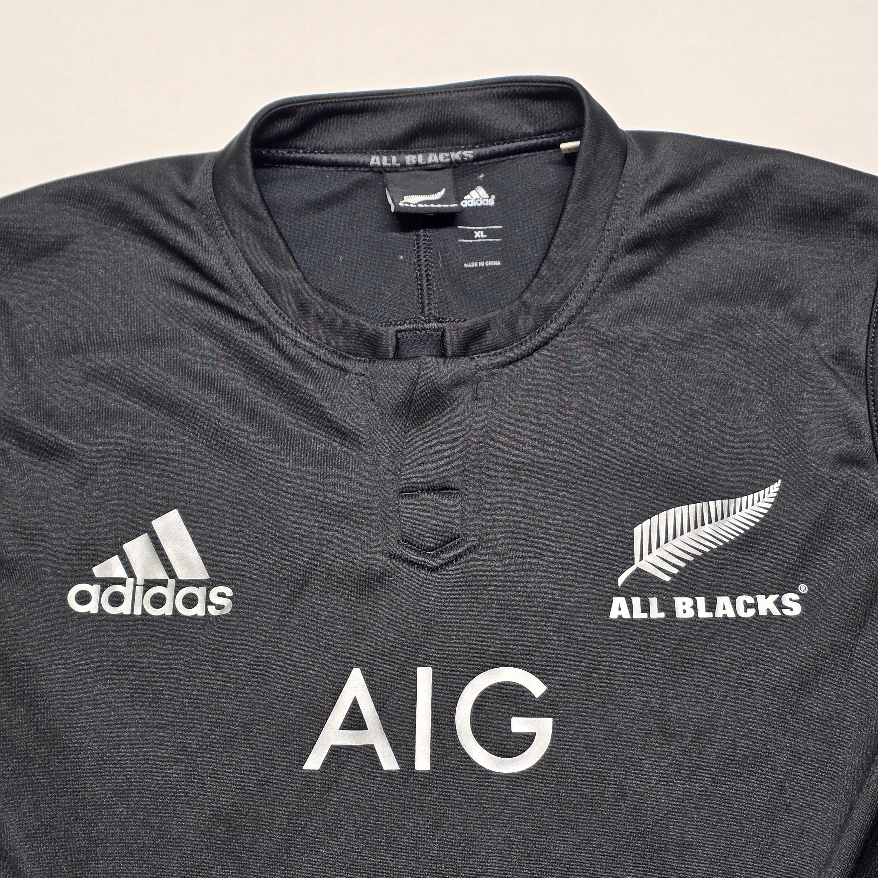 All Blacks 2015/16 Home Performance Jersey - XL