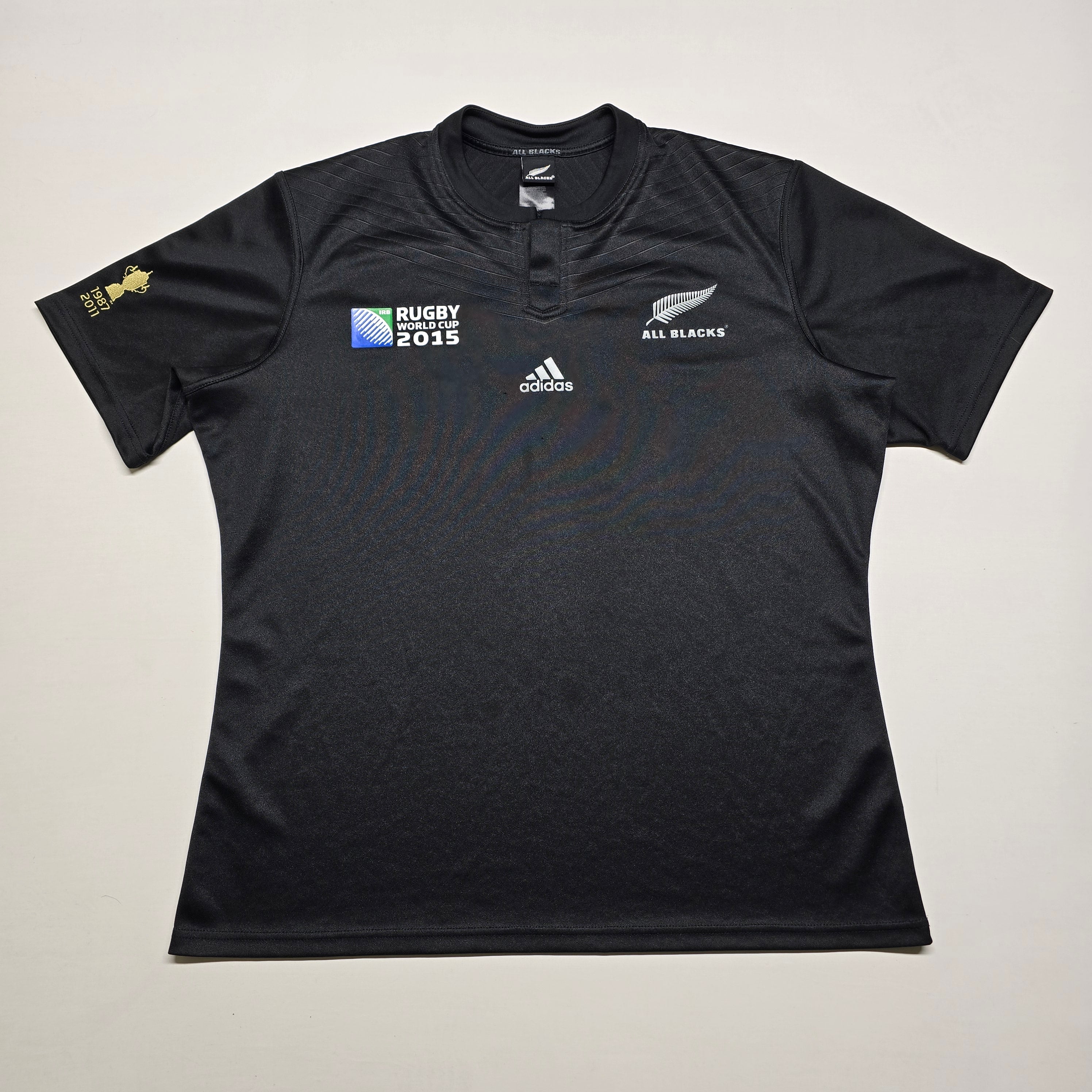 All Blacks 2015 RWC Home Jersey - 2XL