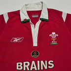 Wales 2005 Home Jersey - Medium