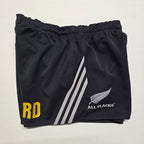 All Blacks Training Shorts (Player Issued/"RD") - 36"/D7