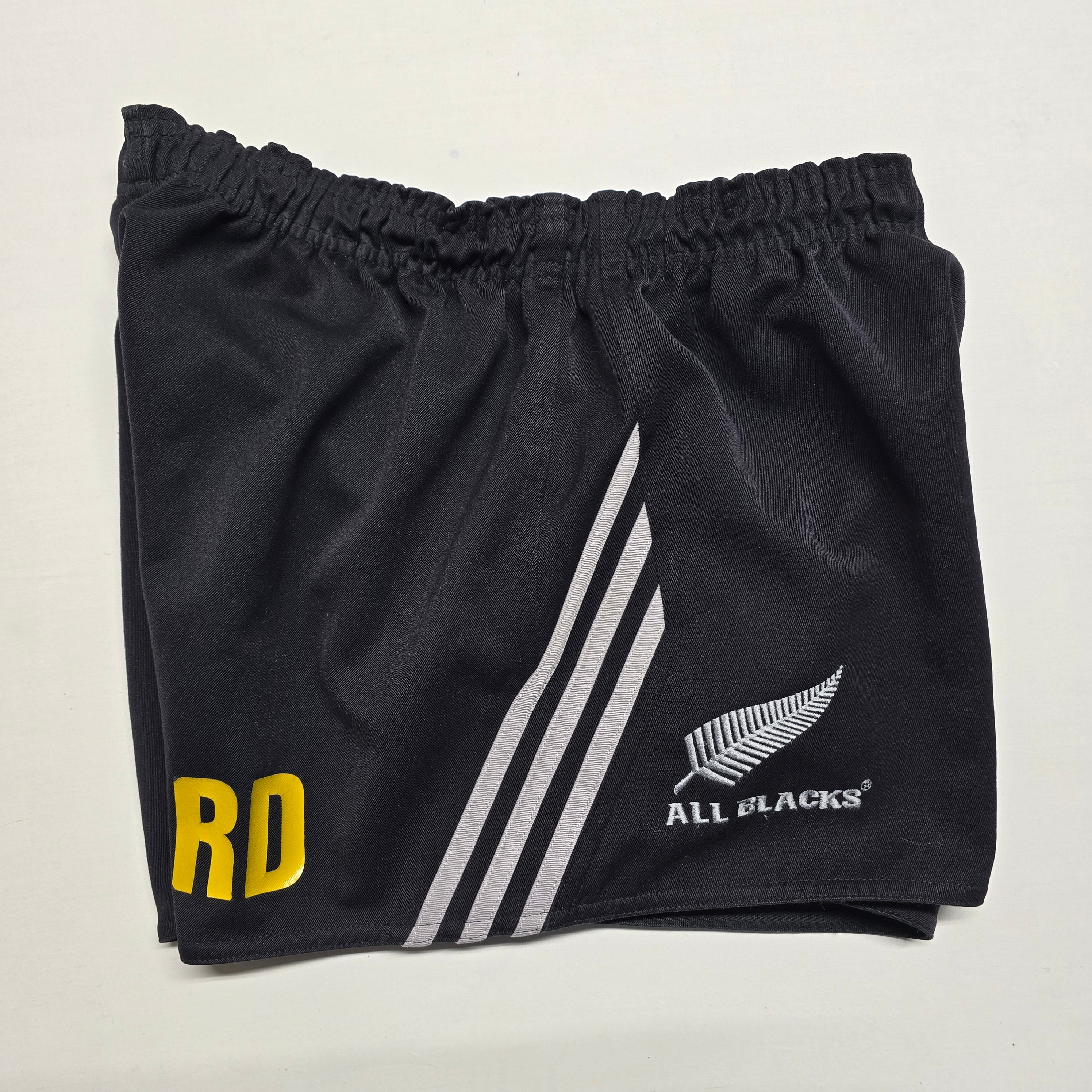 All Blacks Training Shorts (Player Issued/"RD") - 36"/D7