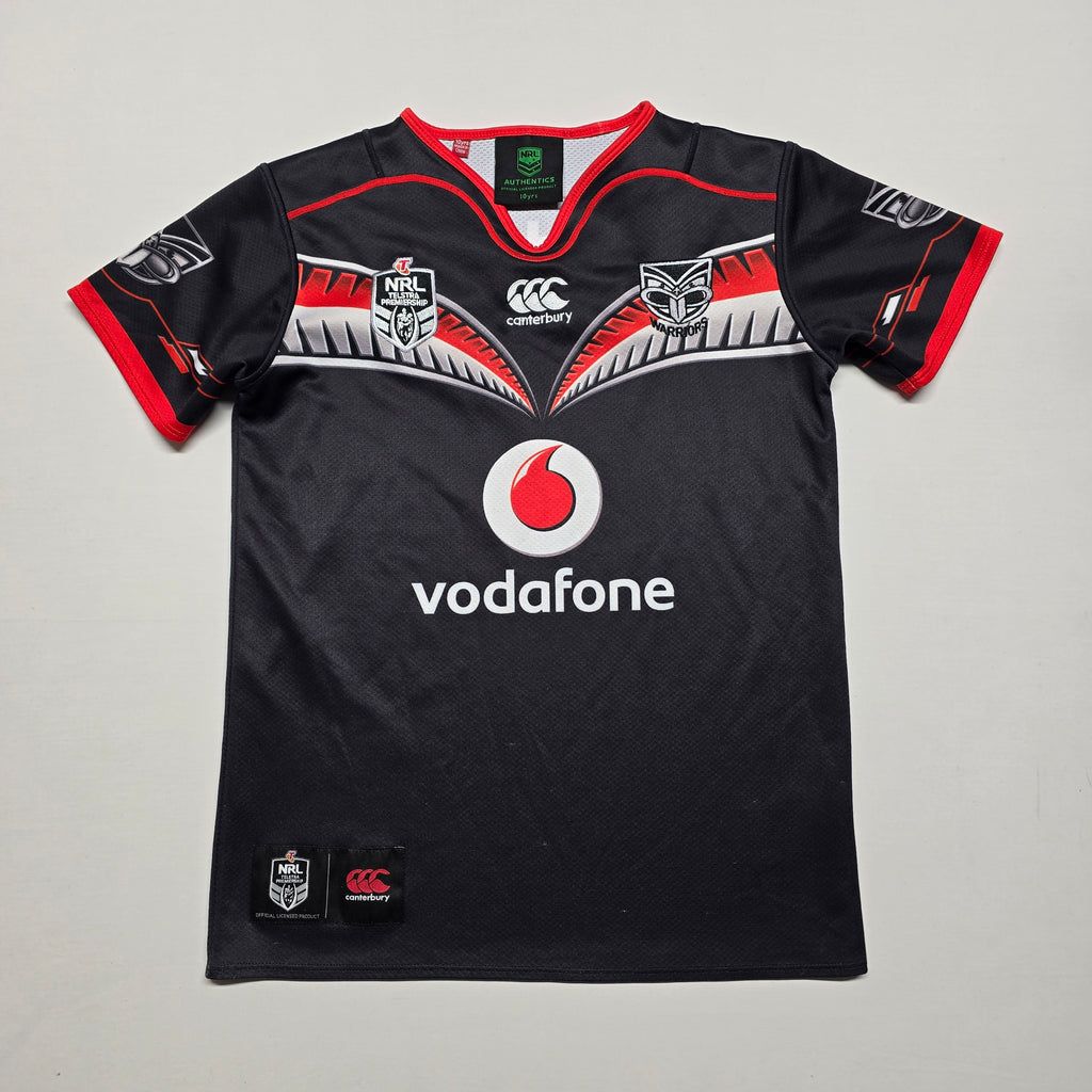 NZ Warriors 2016 Home Jersey - 10YRS