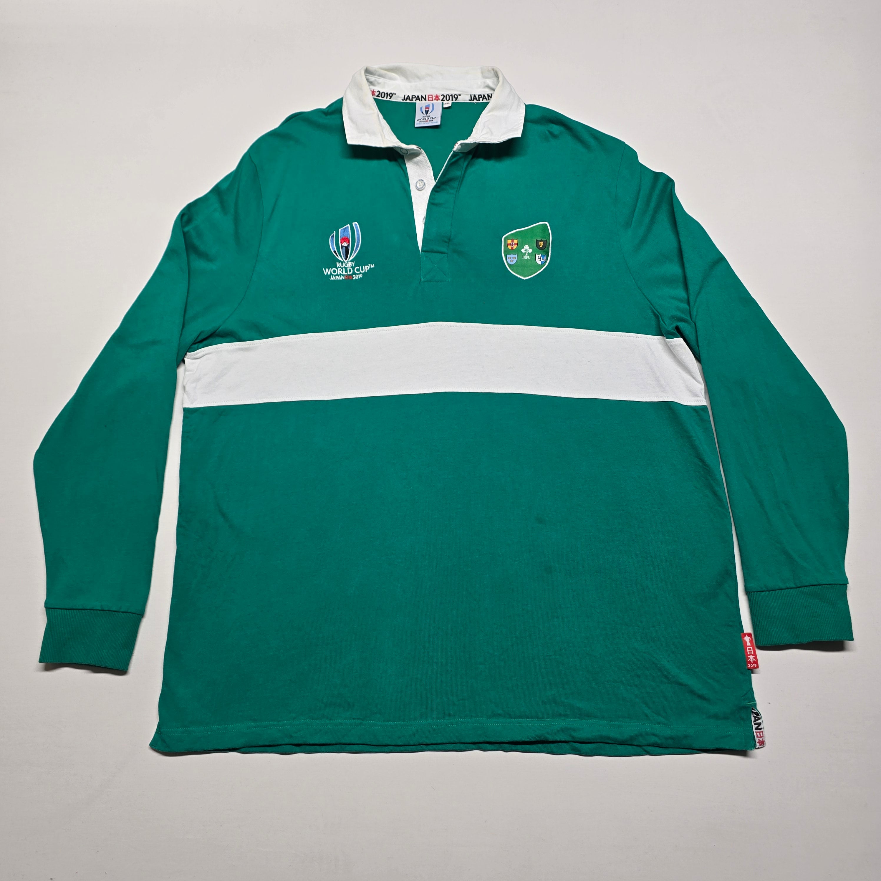 Ireland 2019 RWC Supporters Long-Sleeve Jersey - 2XL