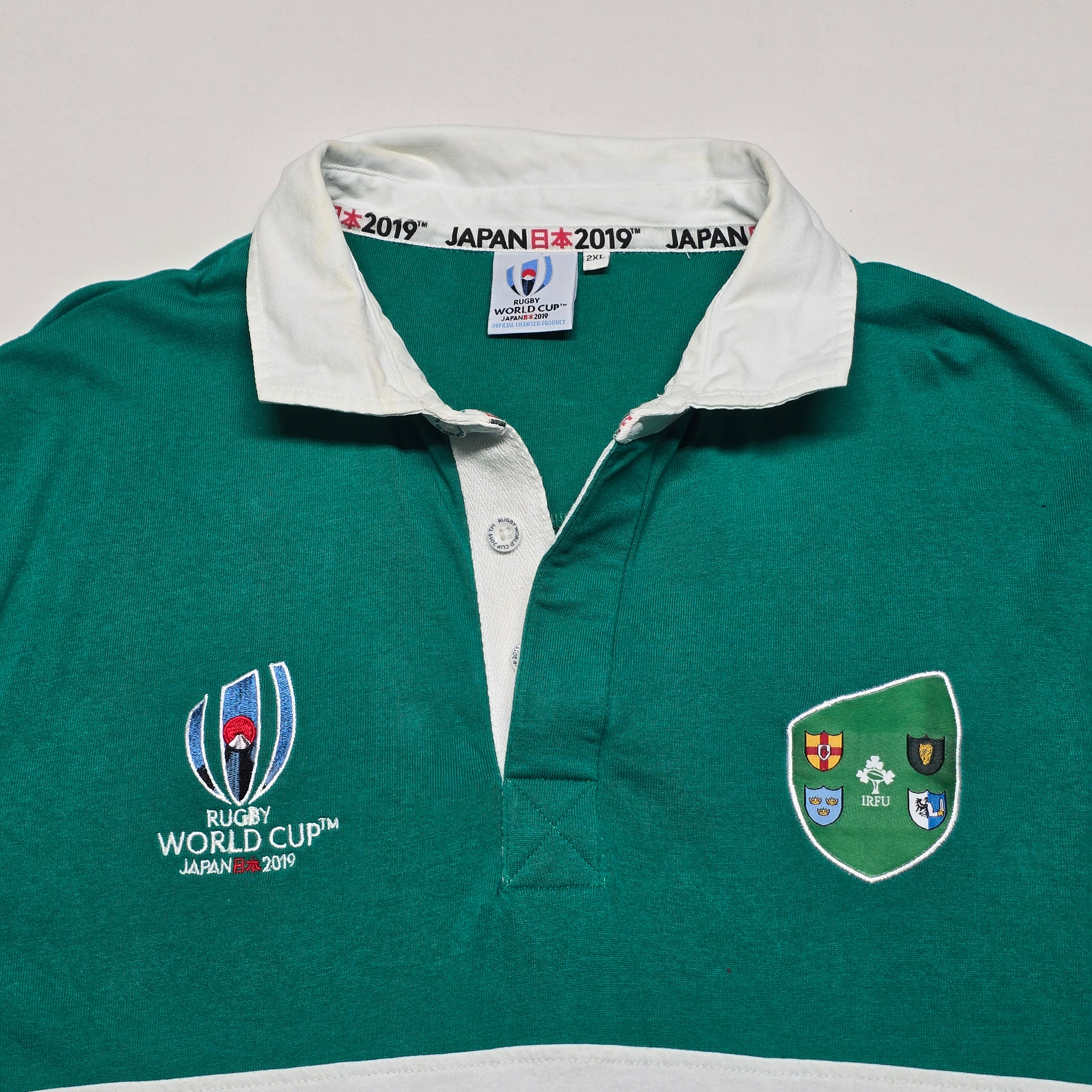 Ireland 2019 RWC Supporters Long-Sleeve Jersey - 2XL