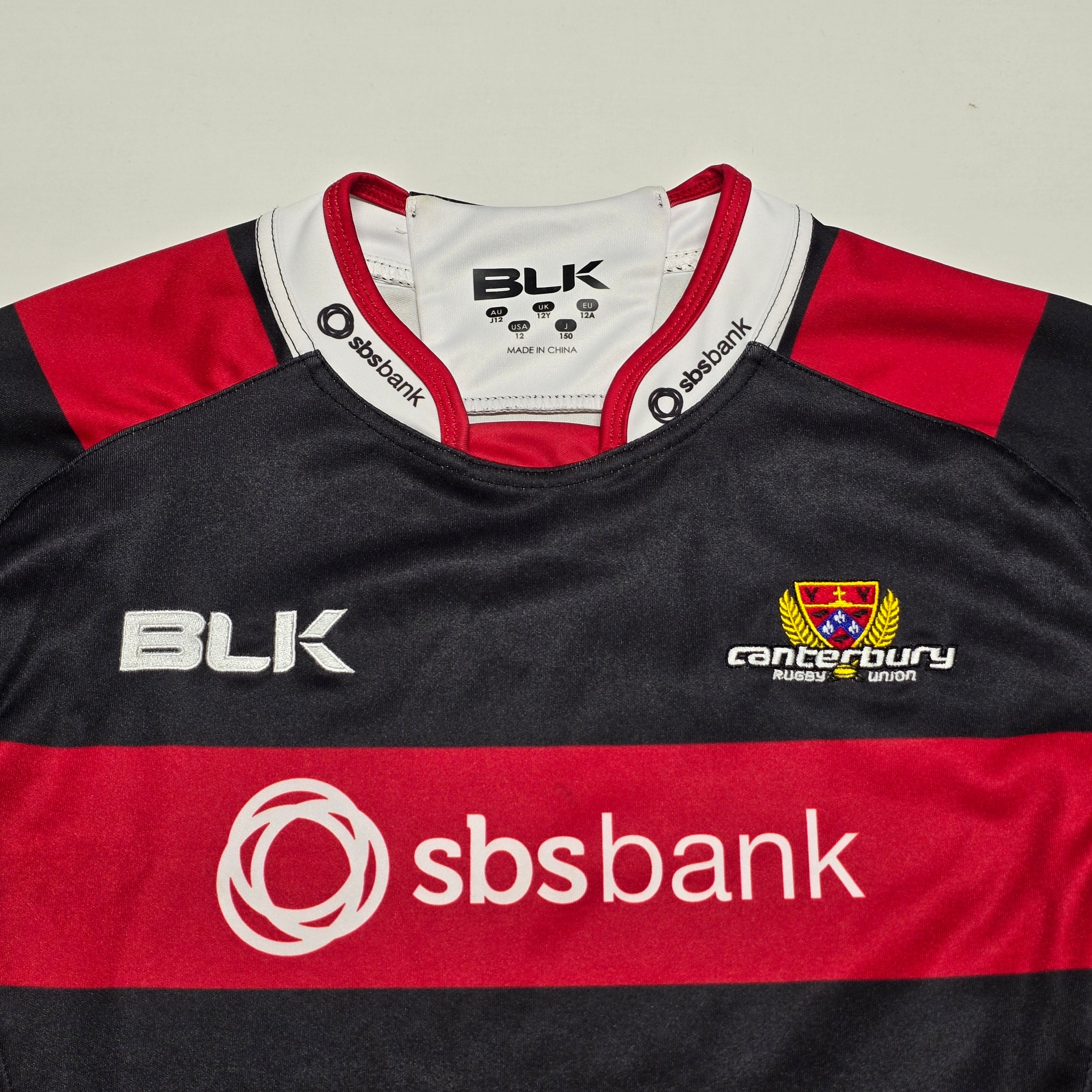 Canterbury Ruby (CRFU) 2016 Jersey - 12YRS