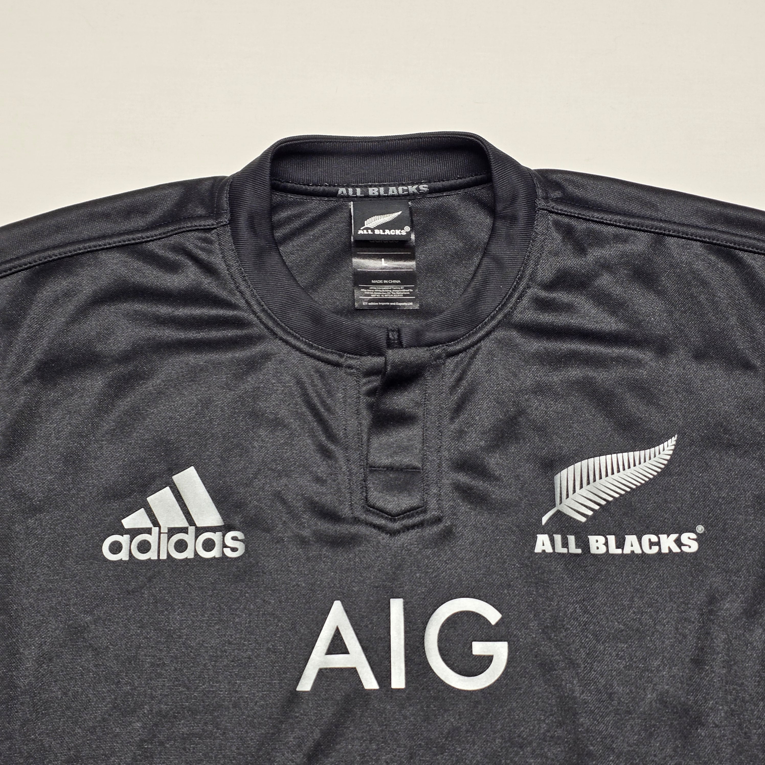 All Blacks 2015/16 Home Jersey - Large