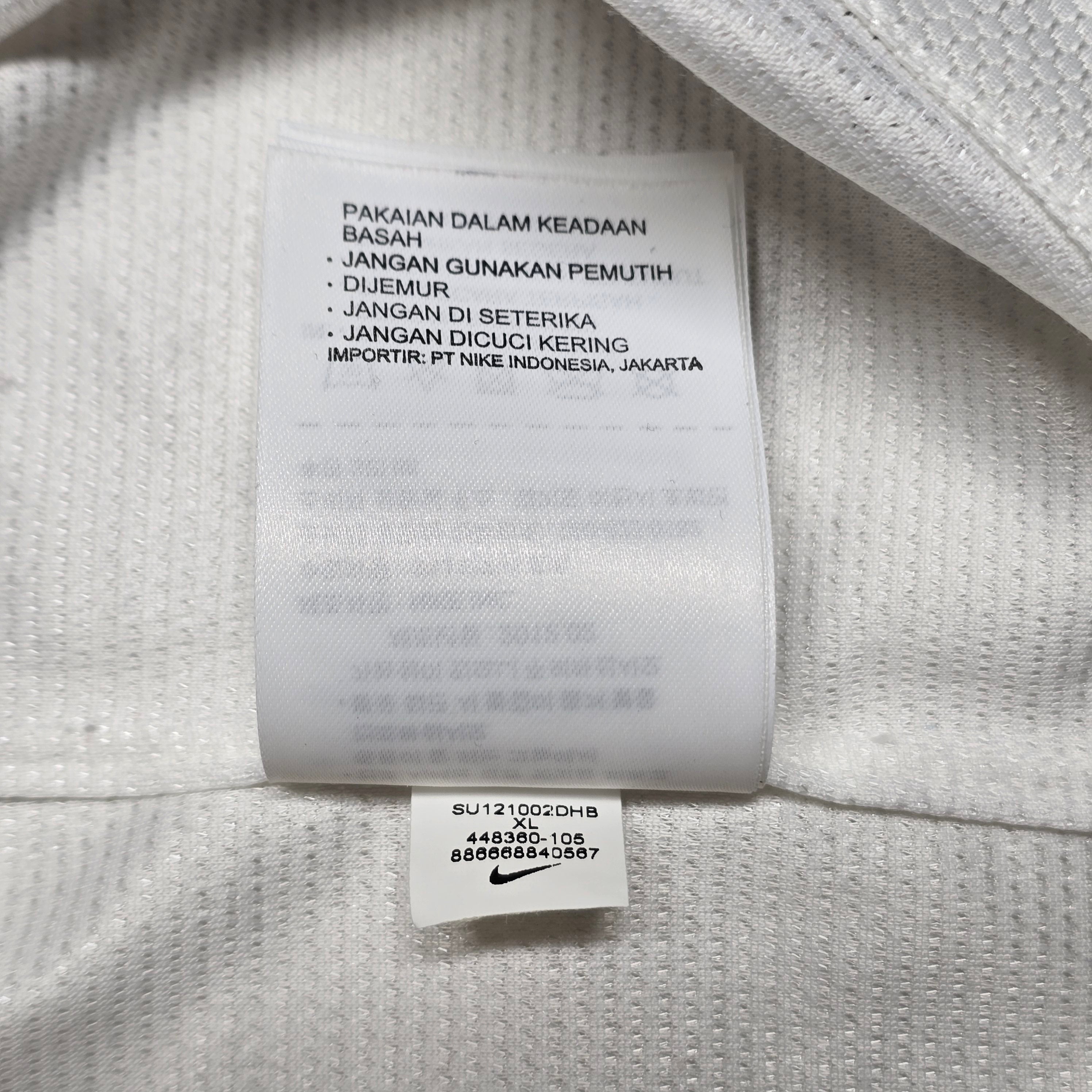 All Whites Home Shirt - XL
