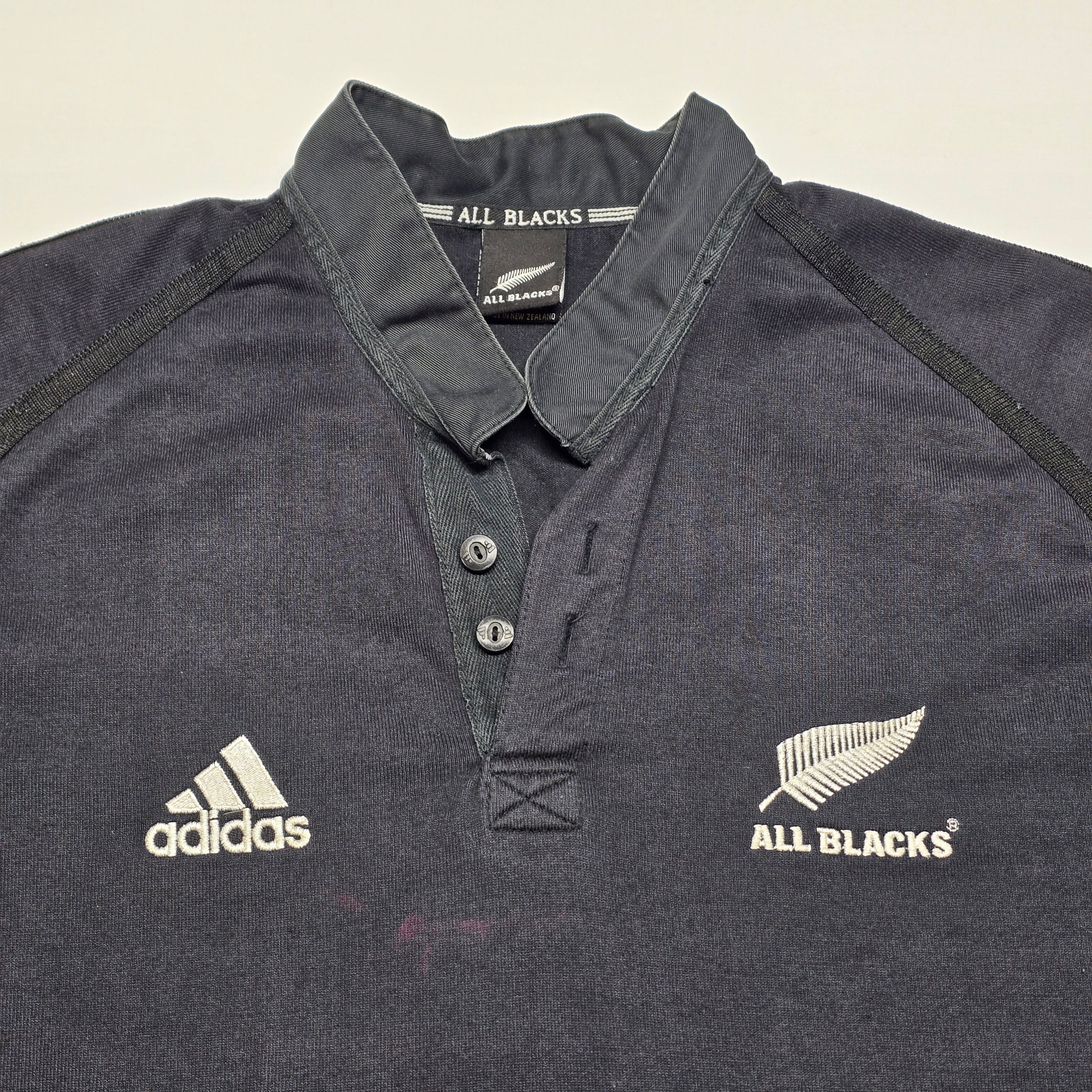 All Blacks 2002/02 #12 Home Jersey - Medium