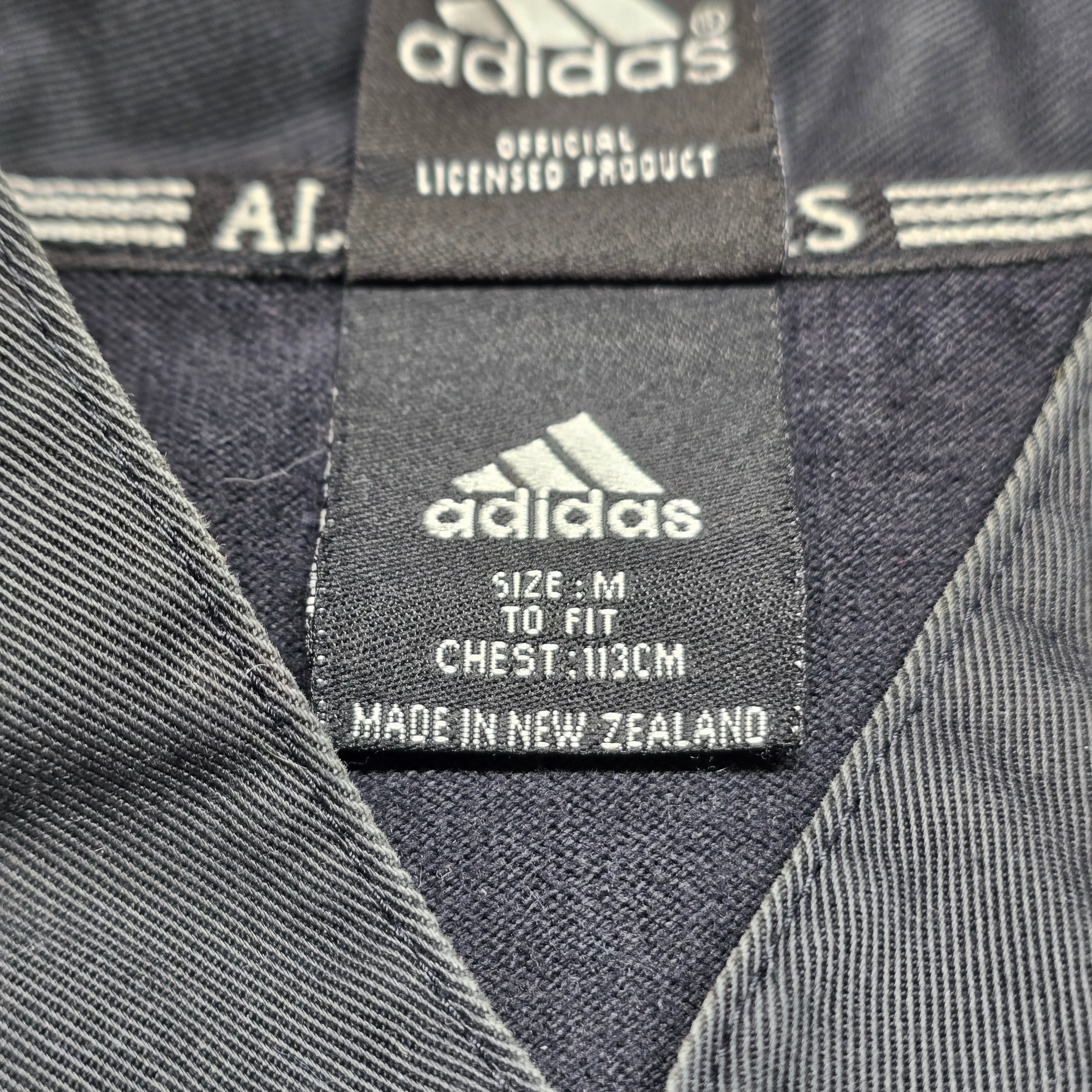 All Blacks 2002/02 #12 Home Jersey - Medium