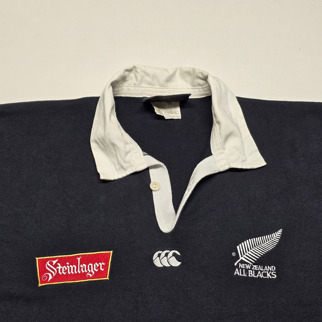 All Blacks 1994/95 Steinlager Home Jersey (Short Sleeve) - Large