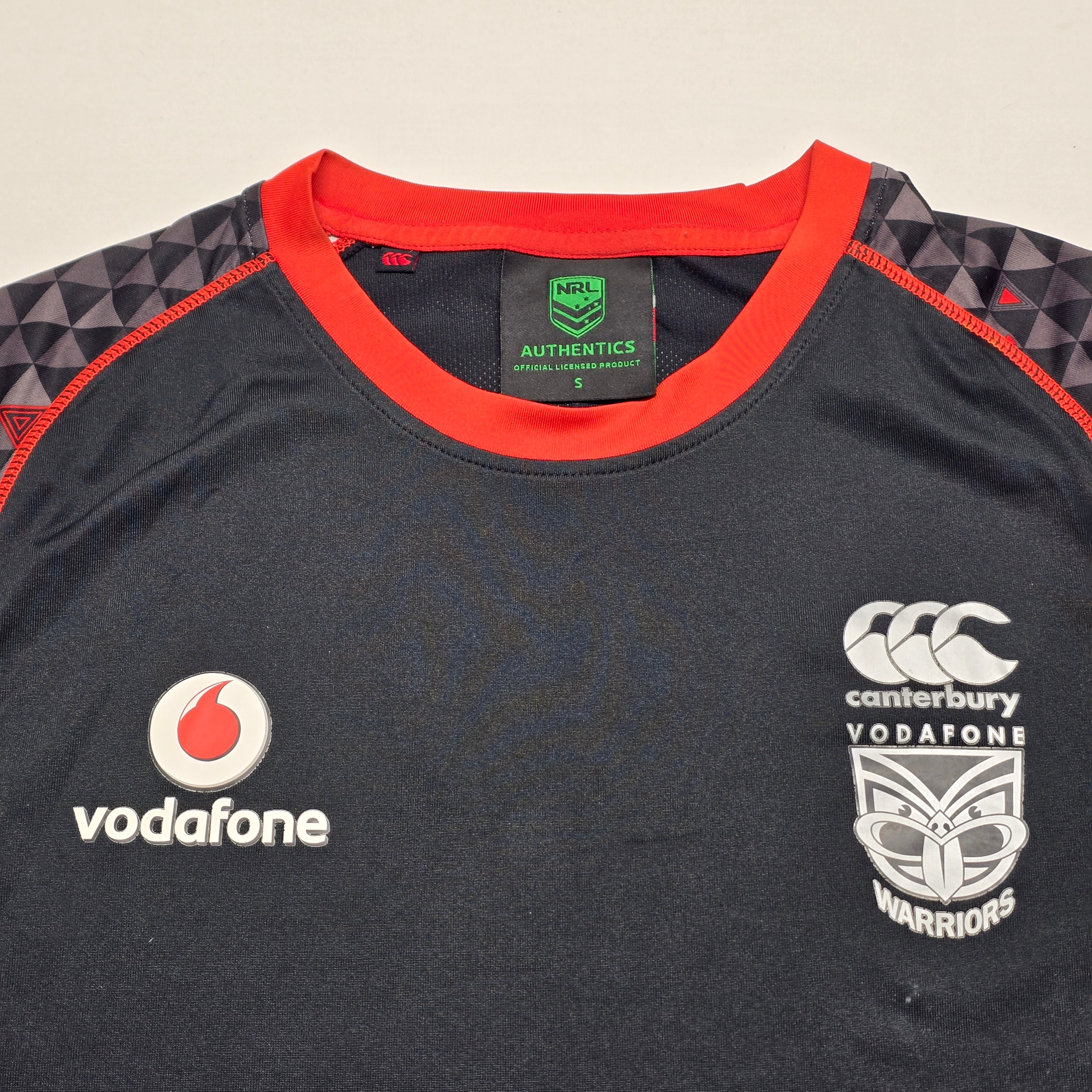 NZ Warriors 2017 Training T-shirt - Small