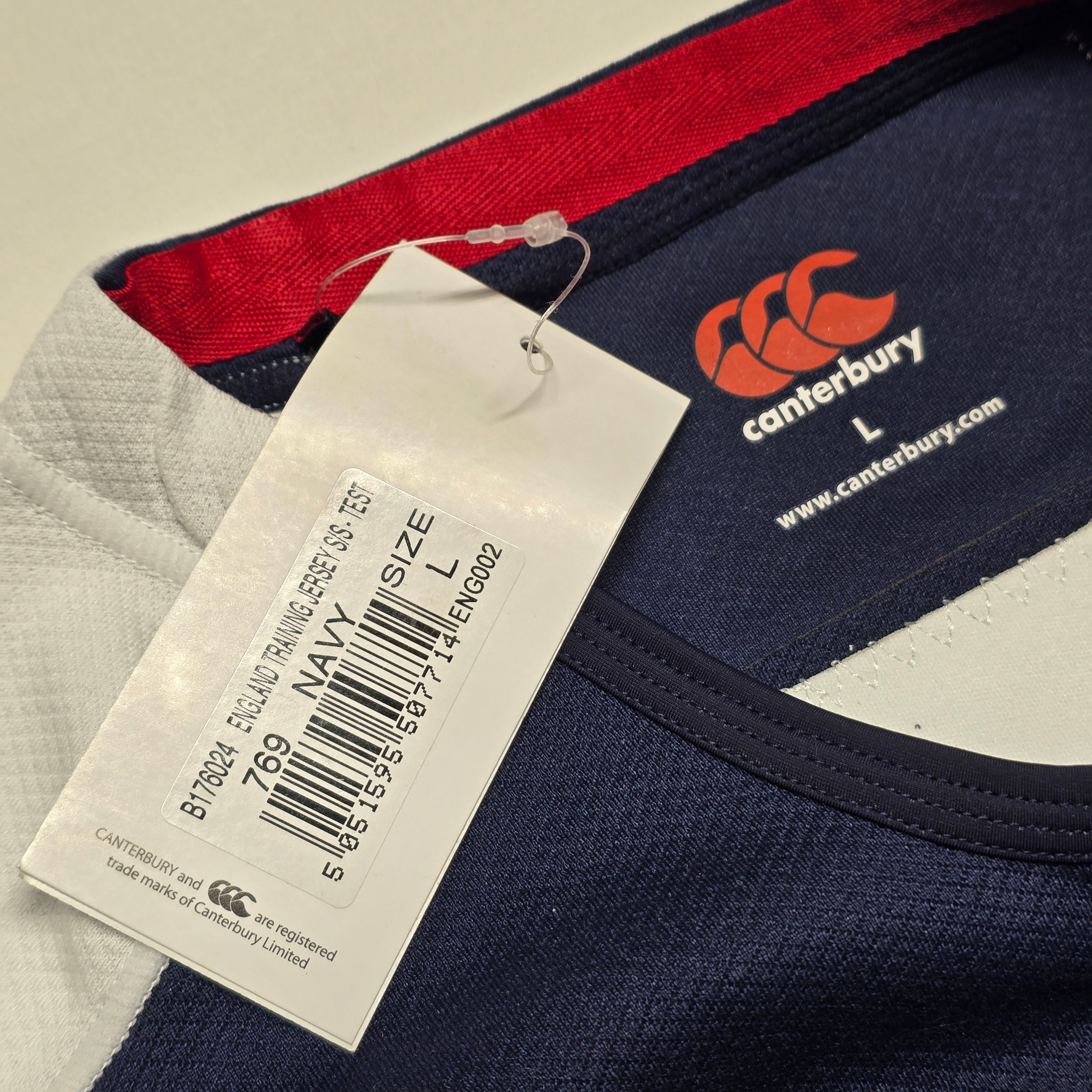 England Training Jersey (Player Issued/BNWT'S) - Large