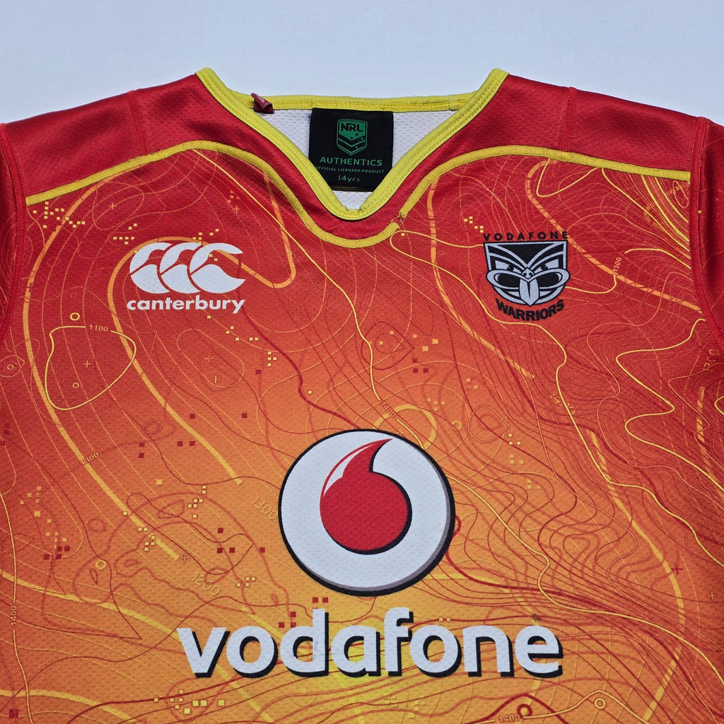 NZ Warriors 2016 Training Jersey - 14YRS