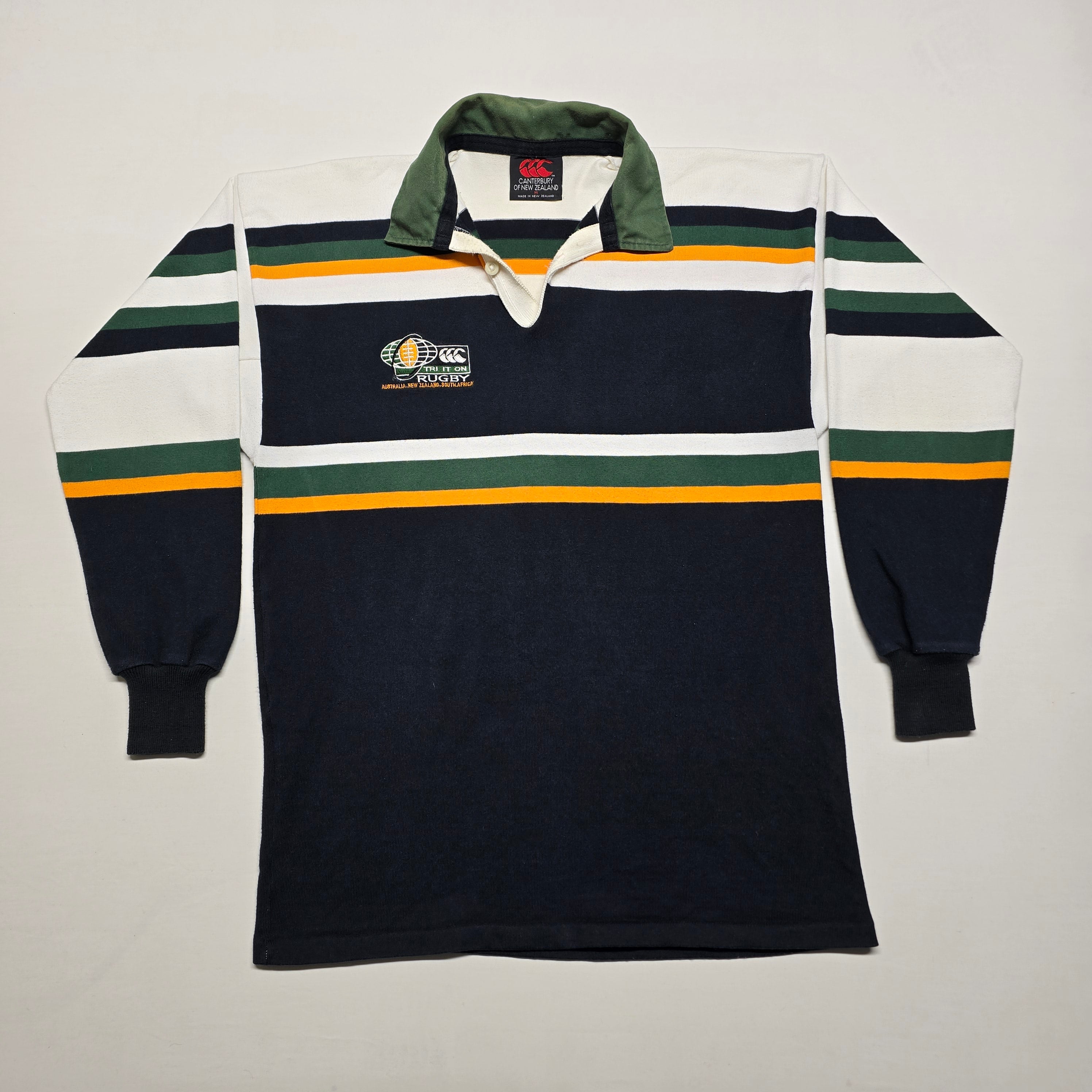 Tri Nations Long-Sleeve Rugby Jersey - Medium