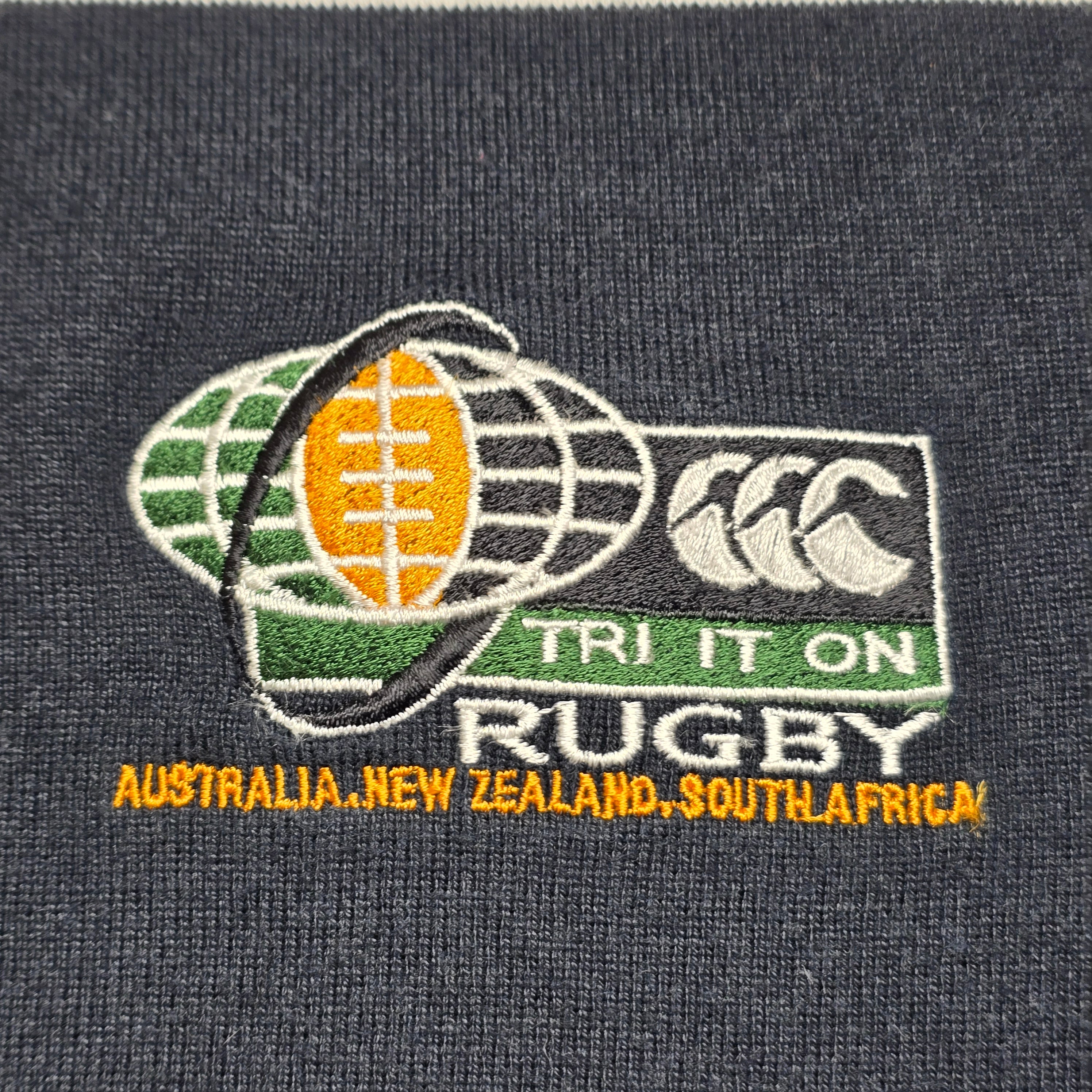 Tri Nations Long-Sleeve Rugby Jersey - Medium
