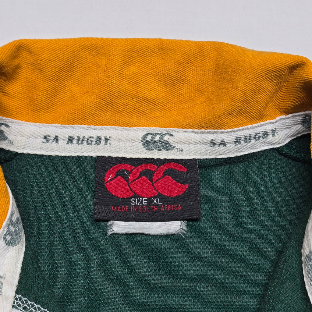 Springboks 2006 Techtex Home Jersey - "XL" (Medium-Large)