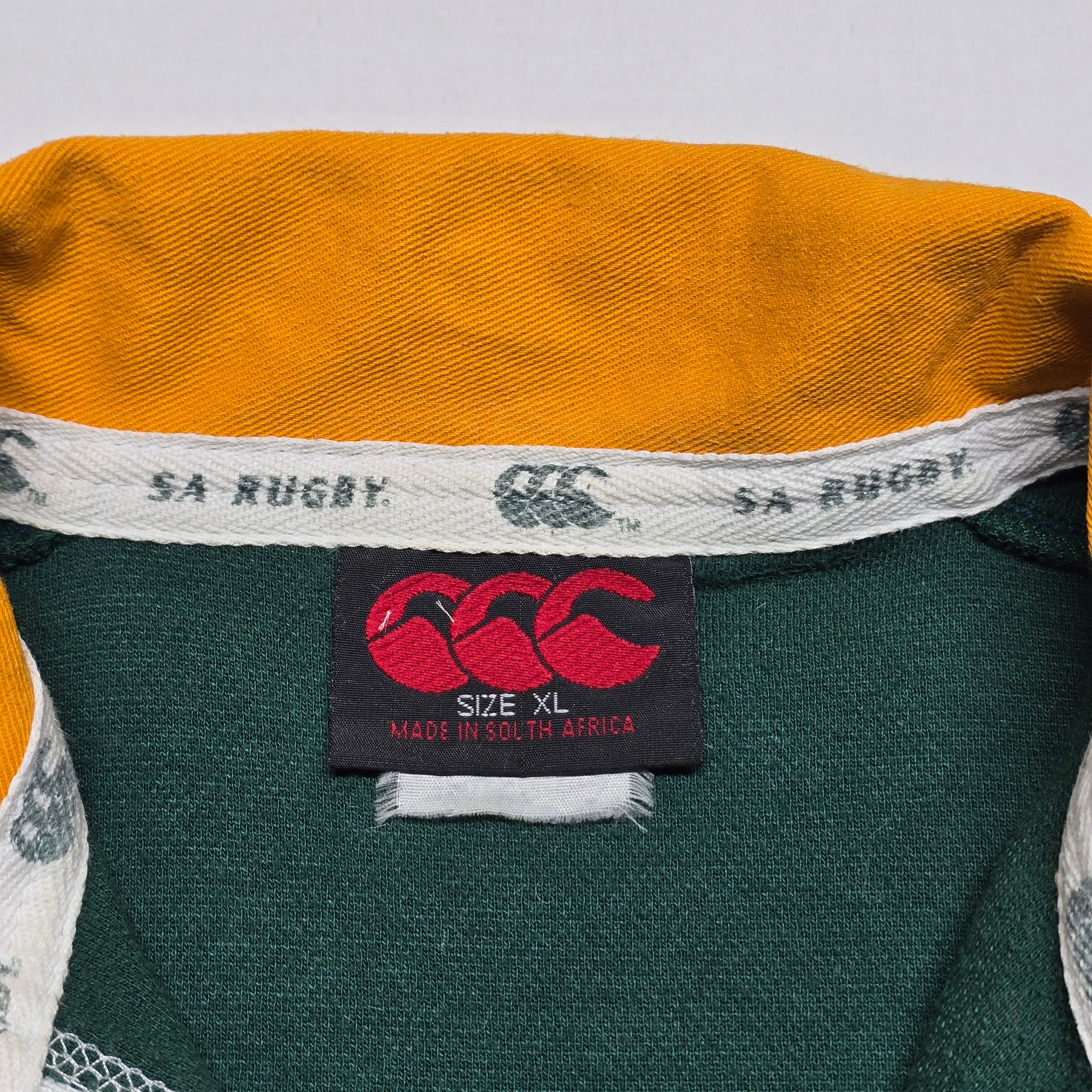 Springboks 2006 Techtex Home Jersey - "XL" (Medium-Large)
