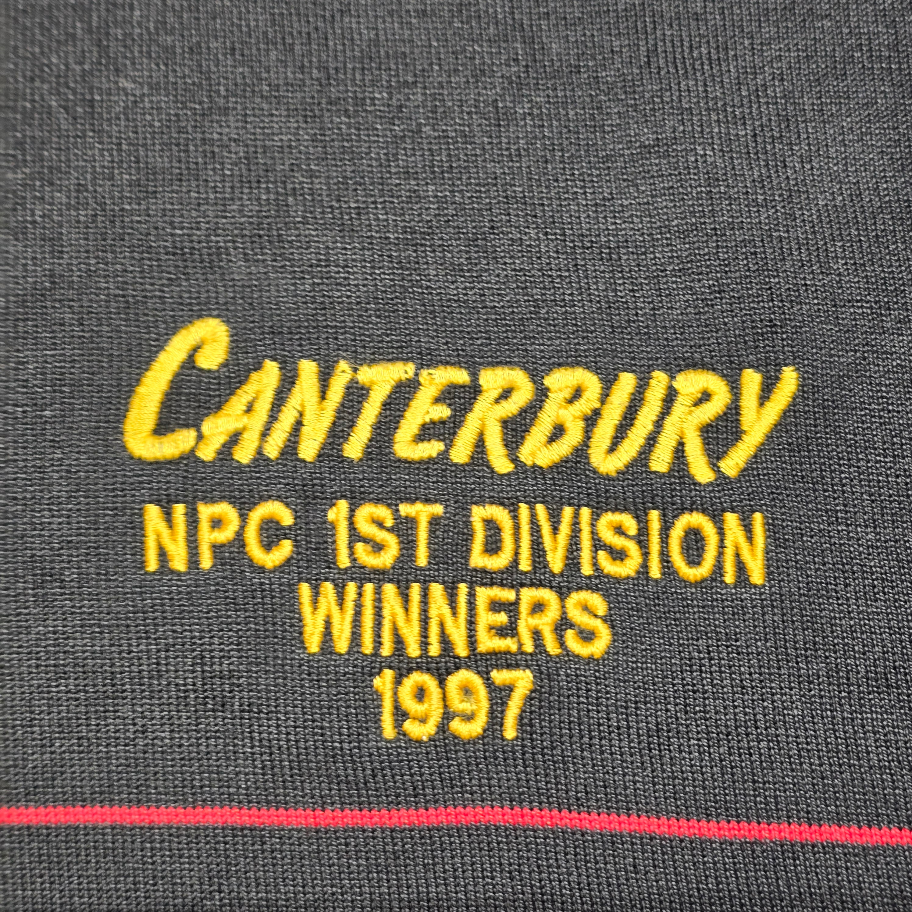 Canterbury Rugby (CRFU) 1997 Winners Jersey - Large