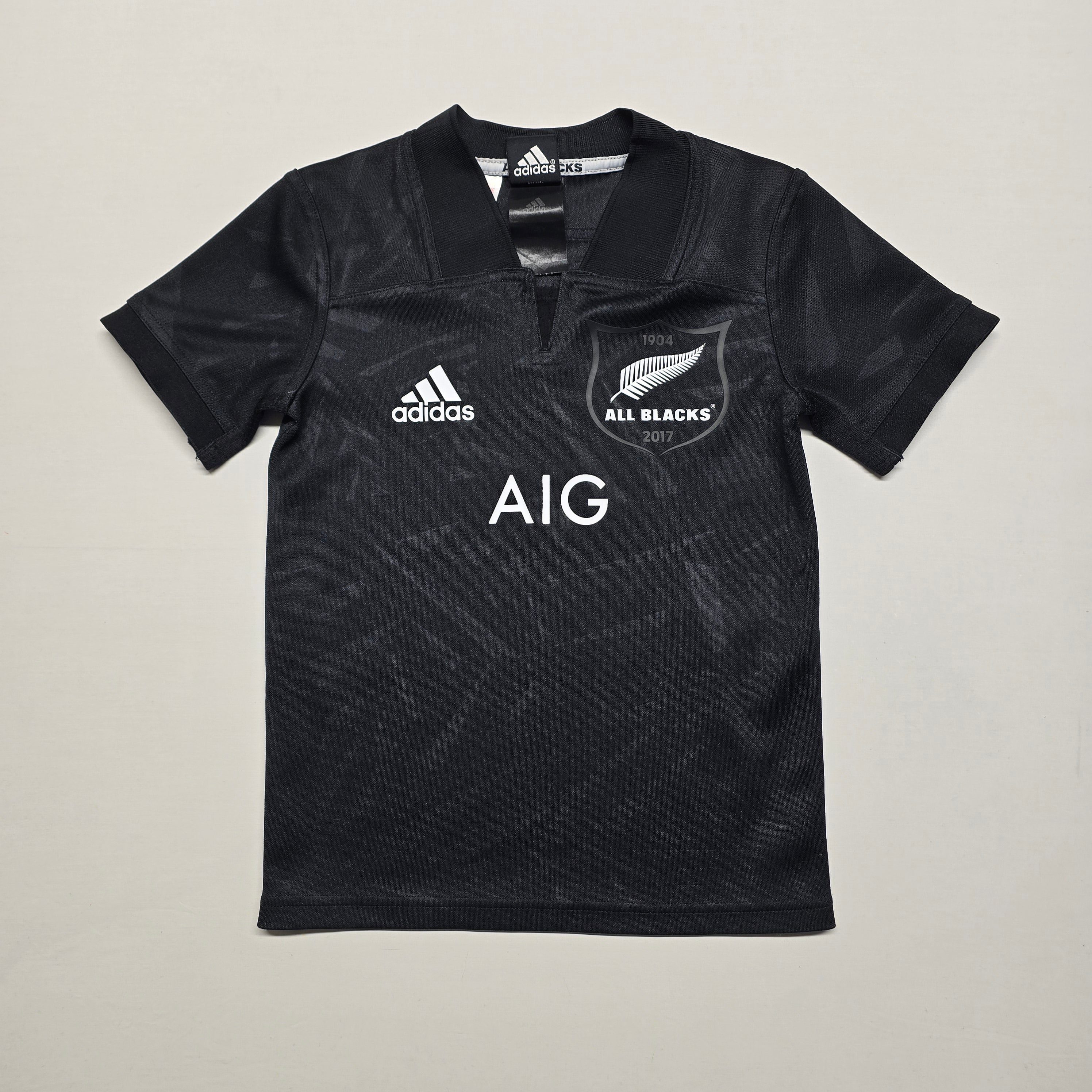 All Blacks 2017 Territories Jersey - 7/8Yrs