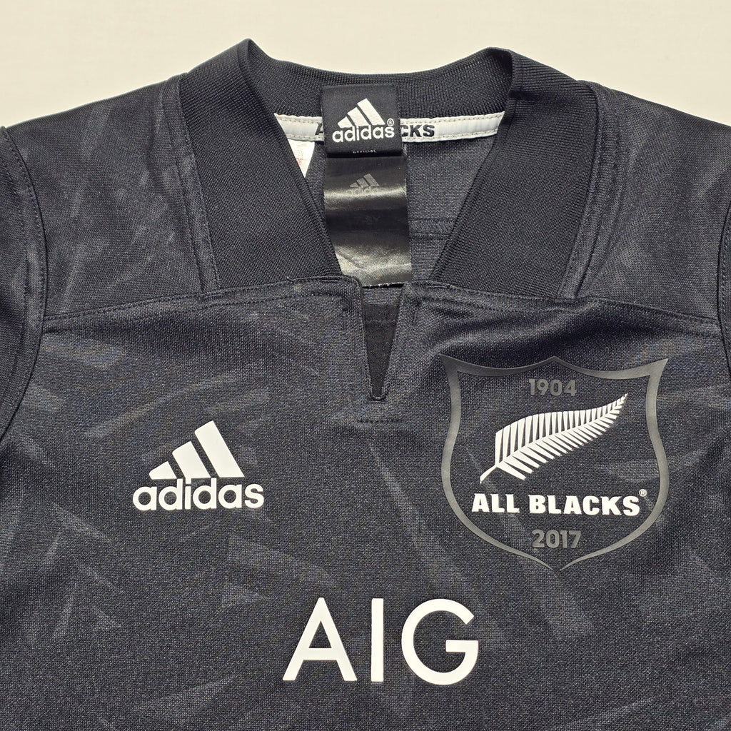 All Blacks 2017 Territories Jersey - 7/8Yrs