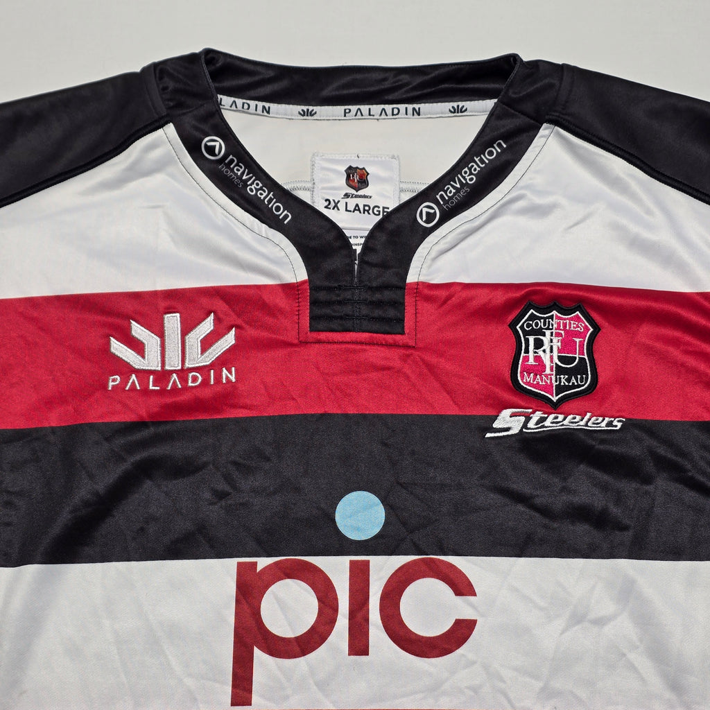 Counties Manukau Steelers Jersey (Player Issued) - 2XL (Fitted)